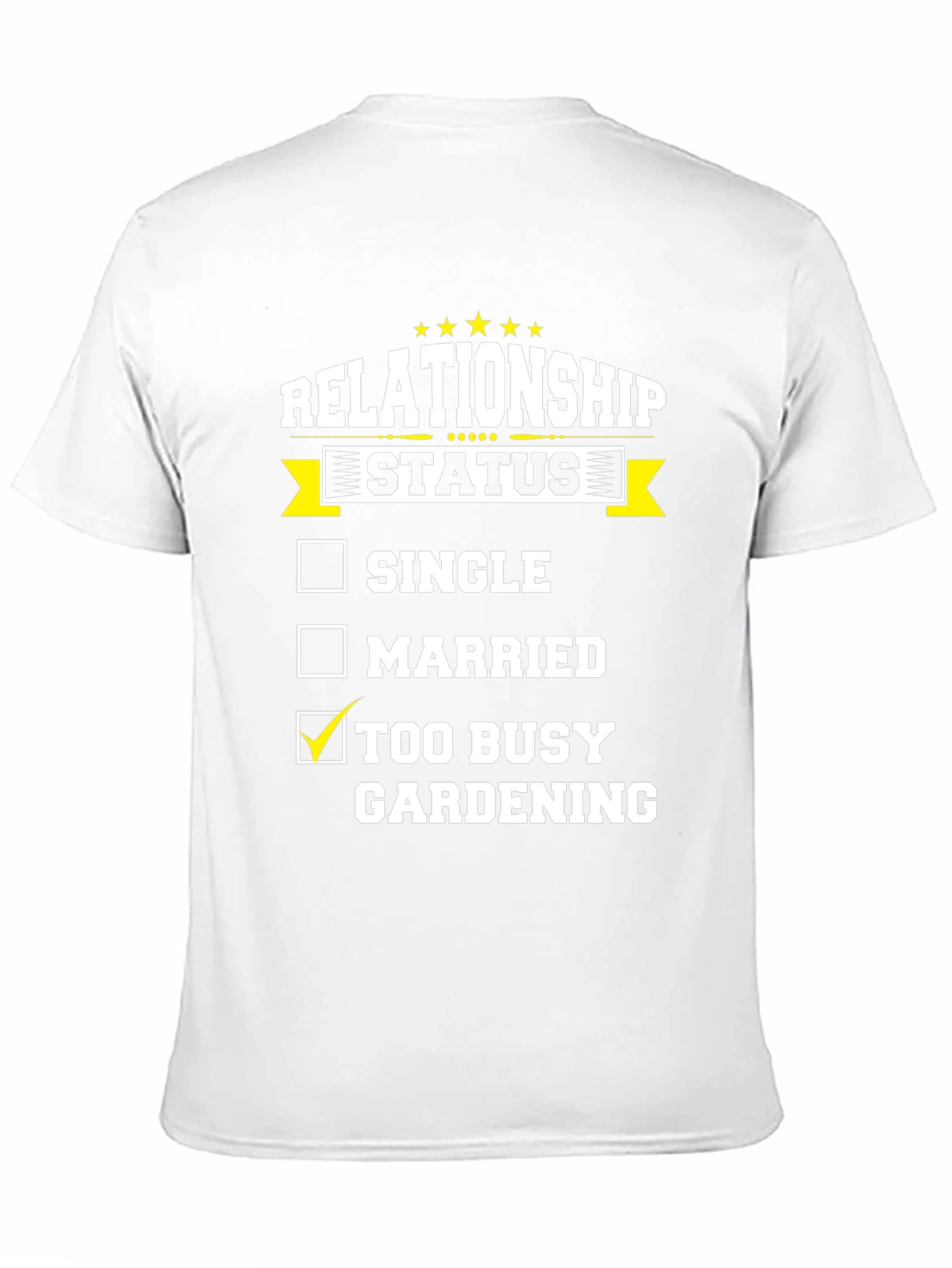 Gardening Relationship Status T-Shirt
