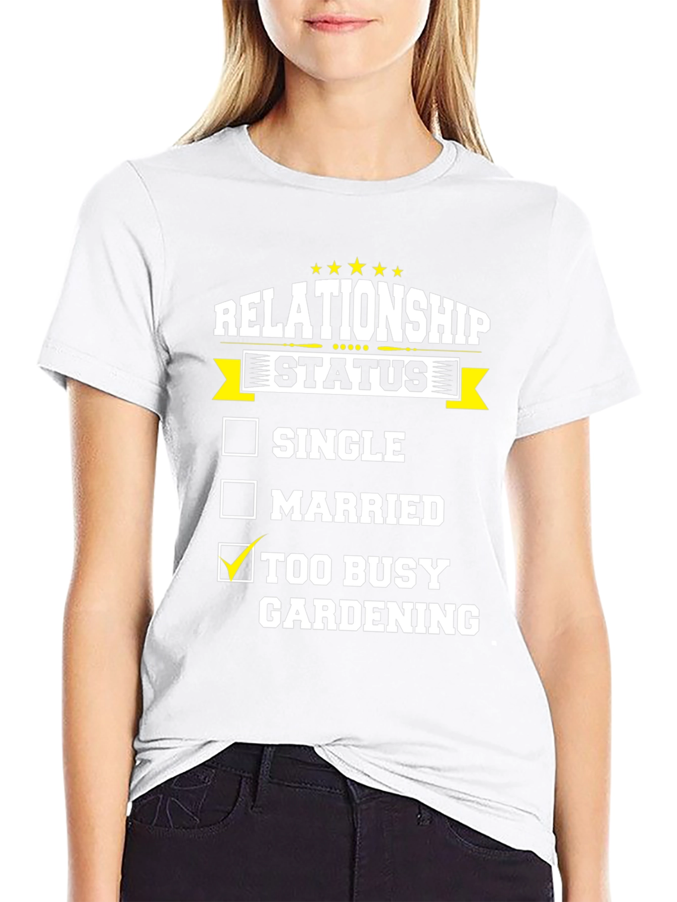 Gardening Relationship Status T-Shirt