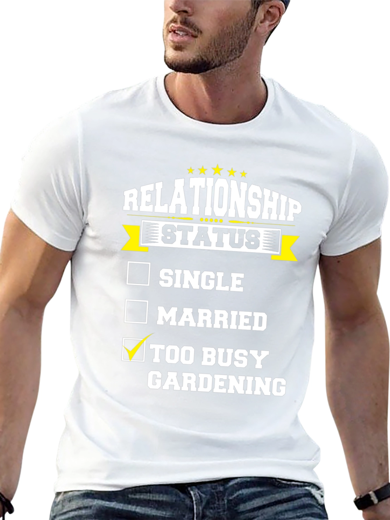 Gardening Relationship Status T-Shirt