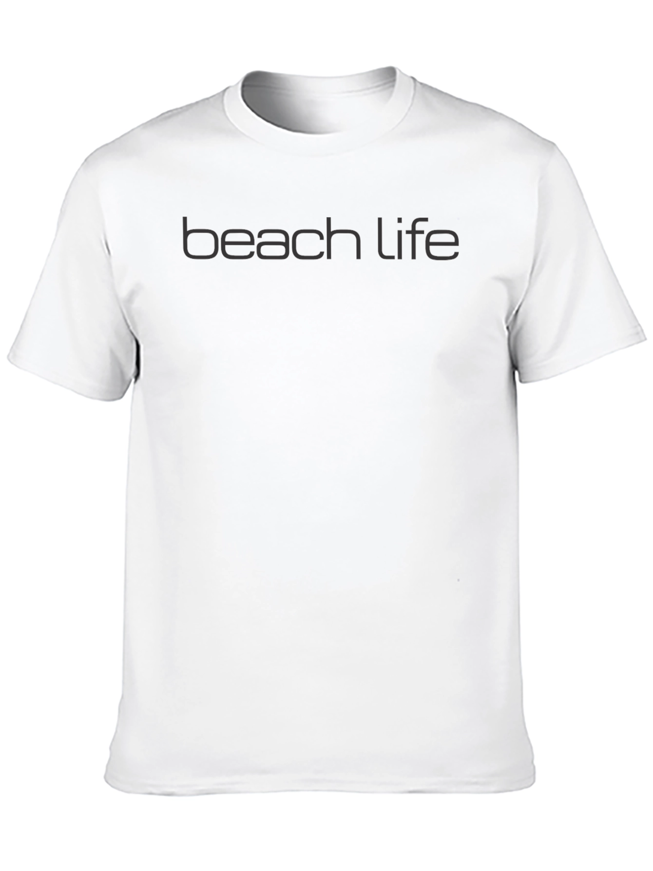 Beach Life Tee - Mens Black Graphic T-Shirt
