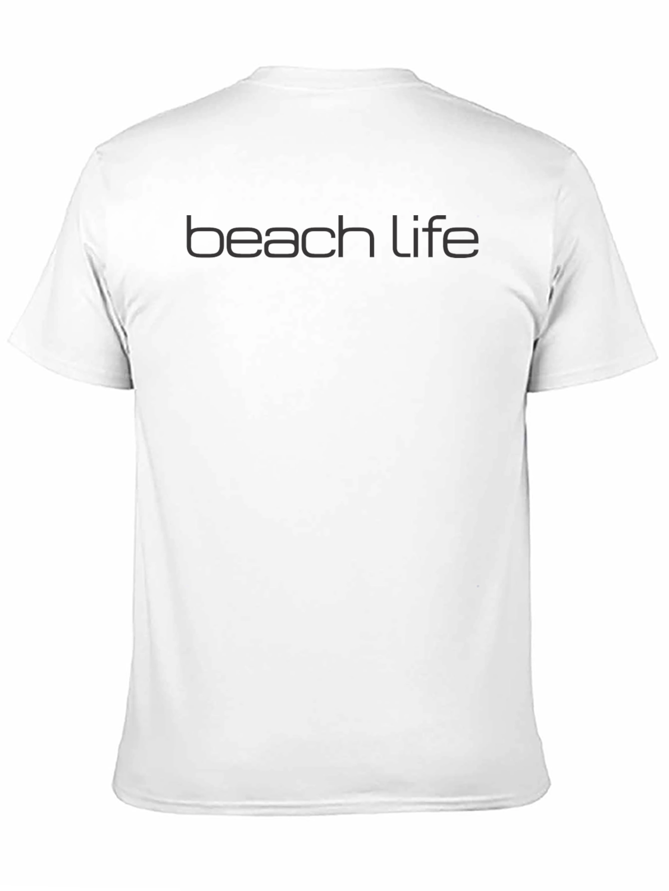 Beach Life Tee - Mens Black Graphic T-Shirt