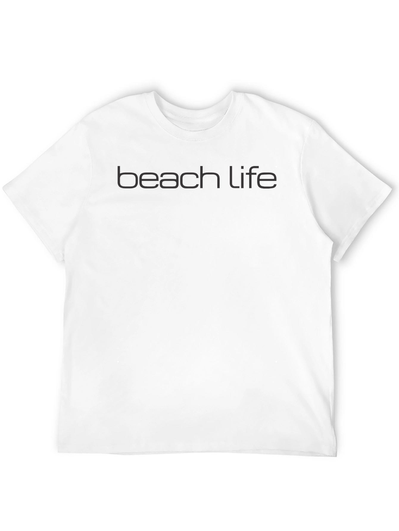 Beach Life Tee - Mens Black Graphic T-Shirt