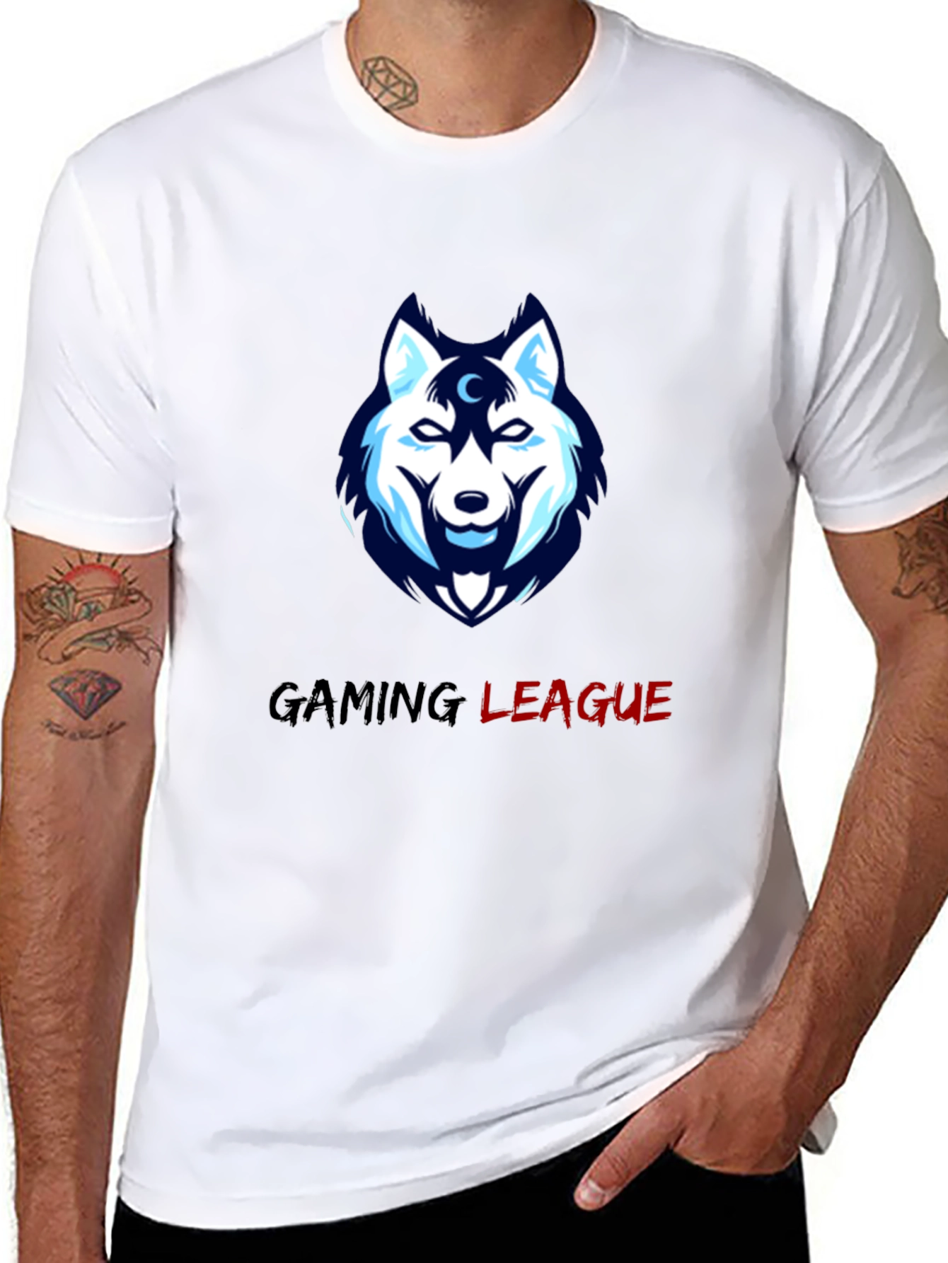 Gaming League Wolf T-Shirt