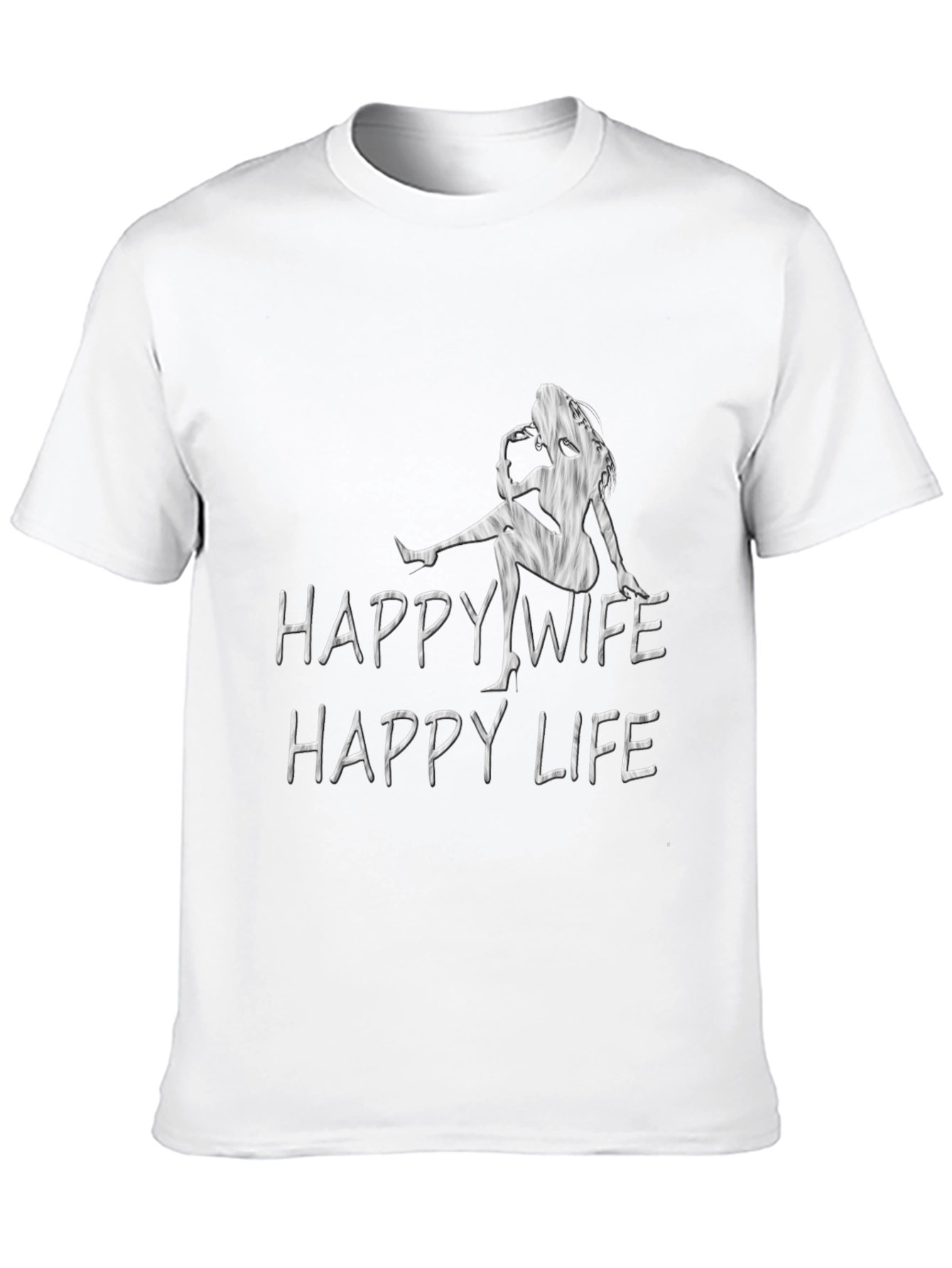 Happy Wife Happy Life Graphic Tee