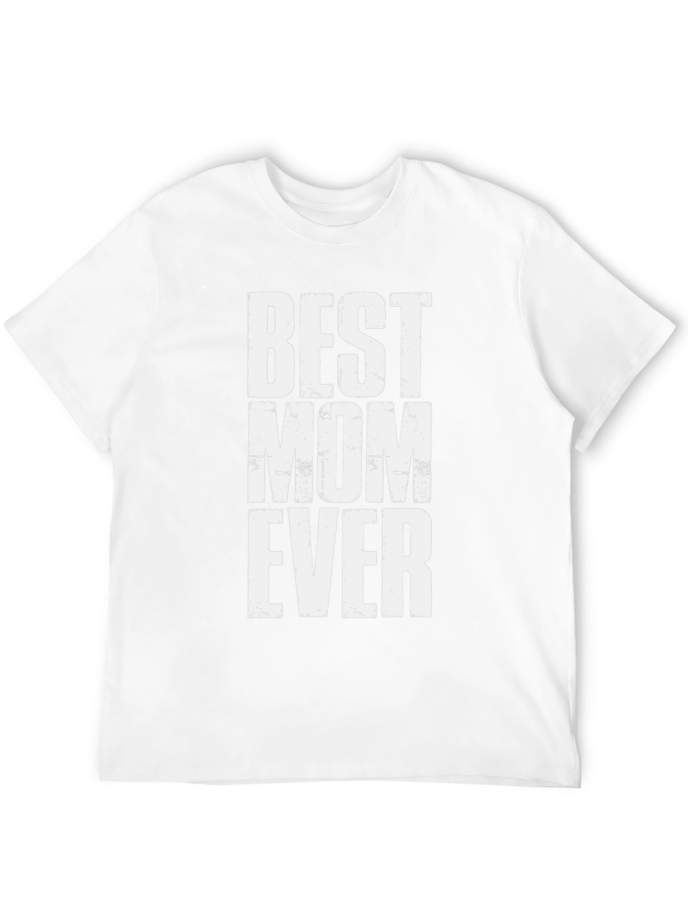 Best Mom Ever Graphic Tee - Black Cotton