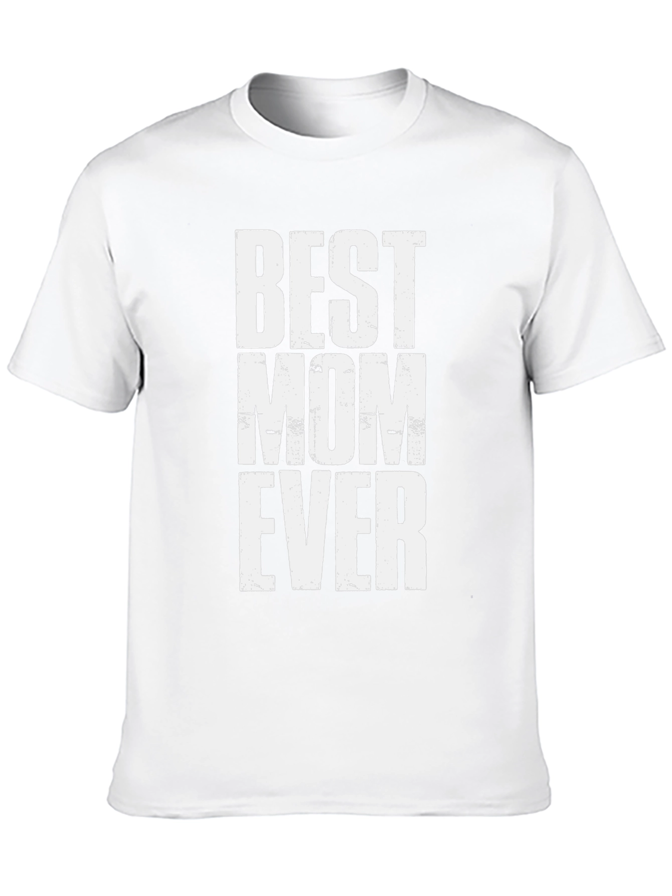 Best Mom Ever Graphic Tee - Black Cotton