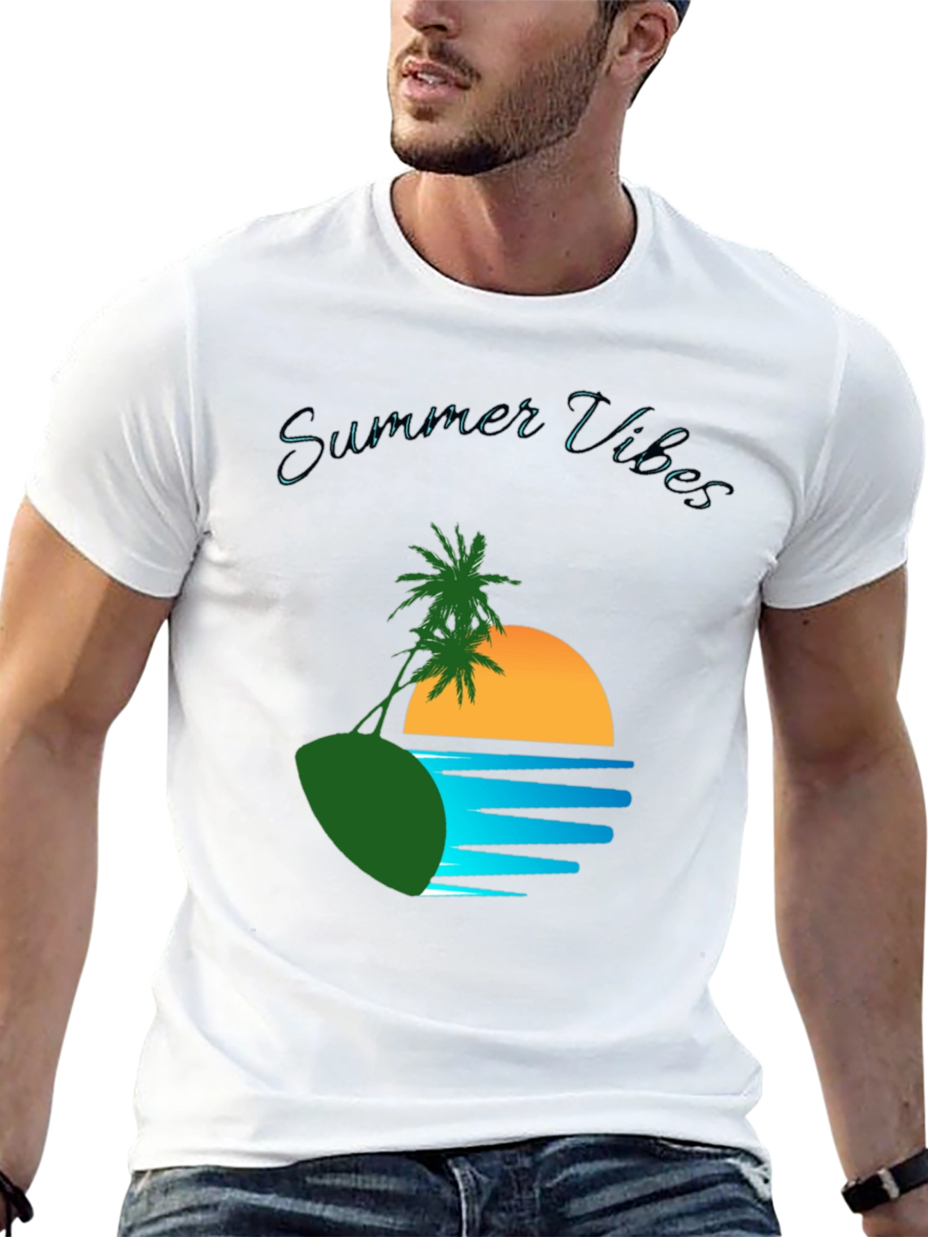 Summer Vibes Graphic T-Shirt