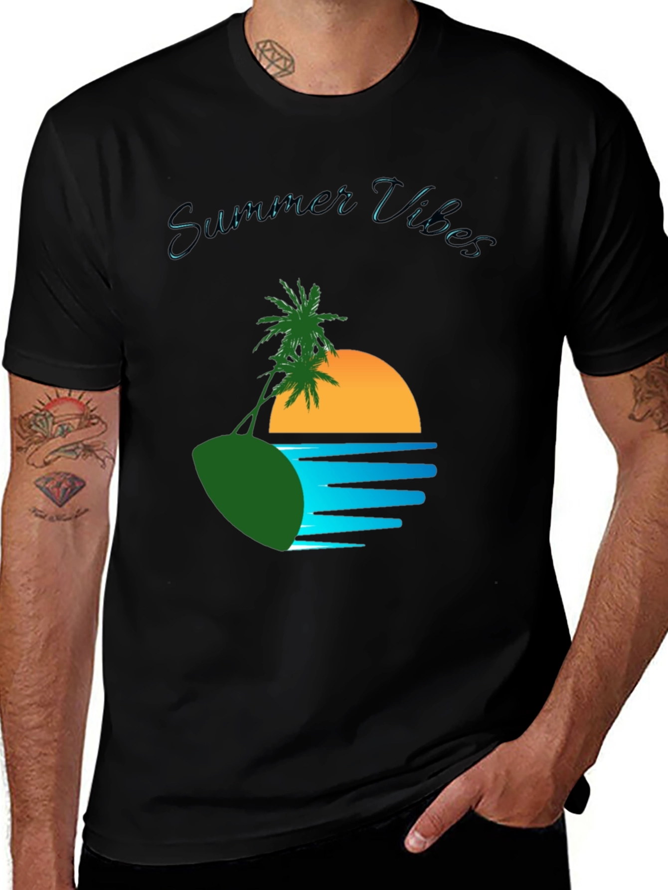 Summer Vibes Graphic T-Shirt