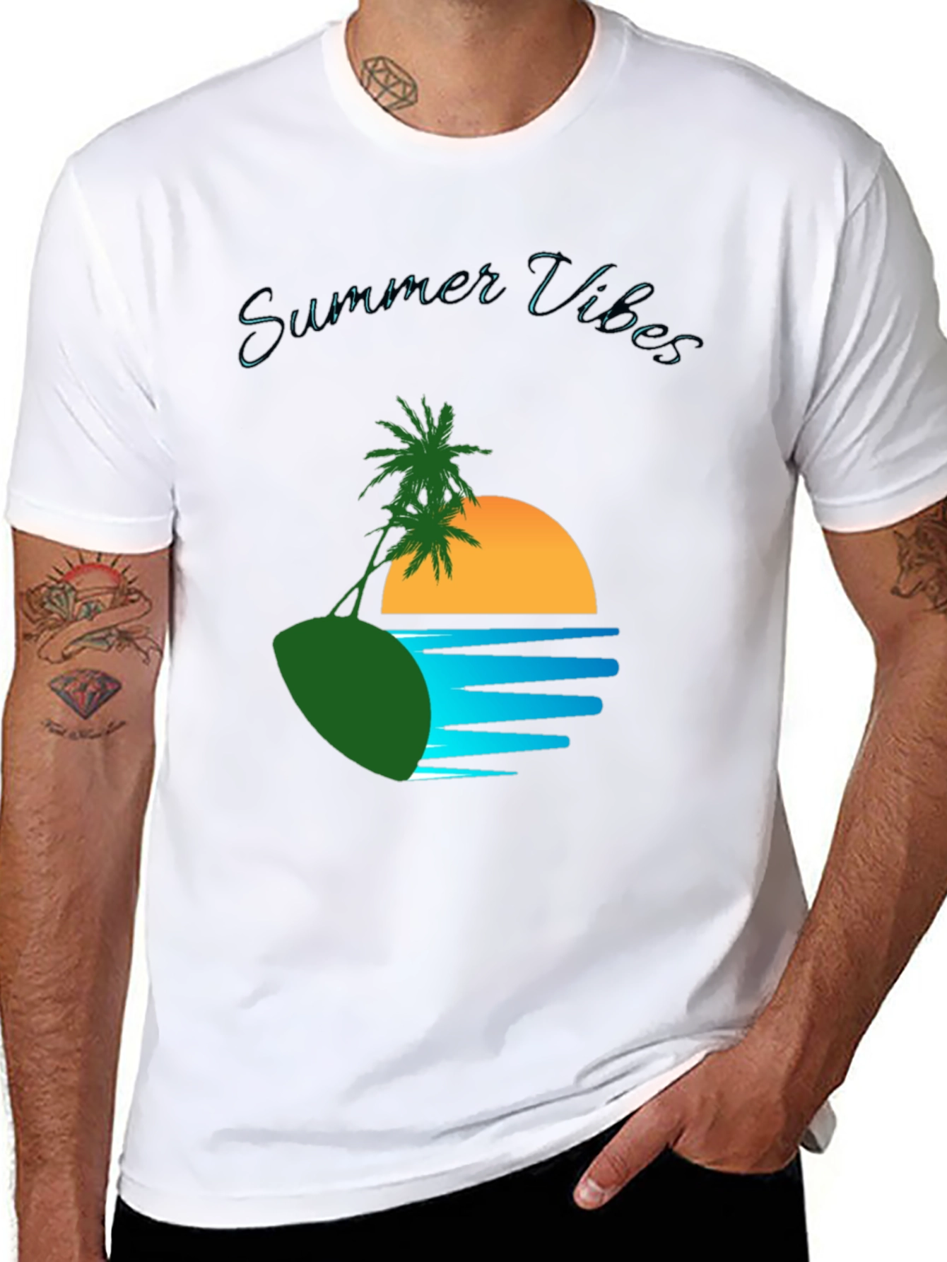 Summer Vibes Graphic T-Shirt