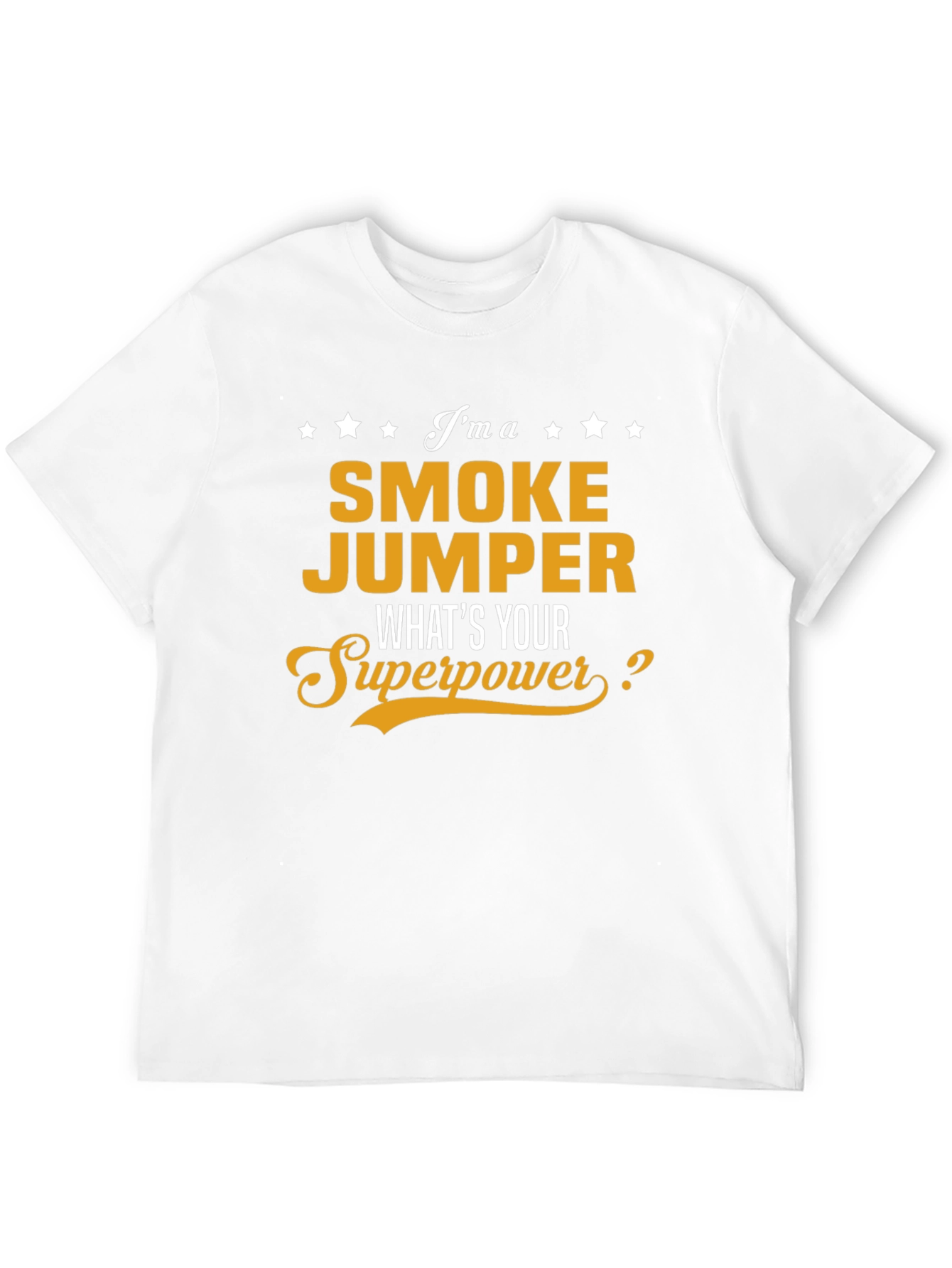Smoke Jumper Superpower Black T-Shirt
