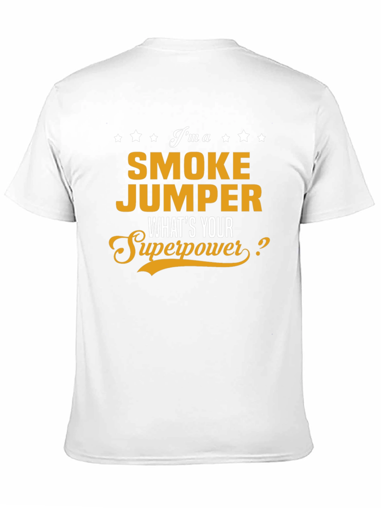 Smoke Jumper Superpower Black T-Shirt