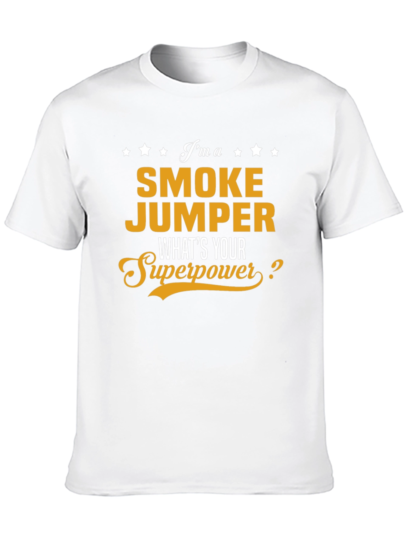 Smoke Jumper Superpower Black T-Shirt
