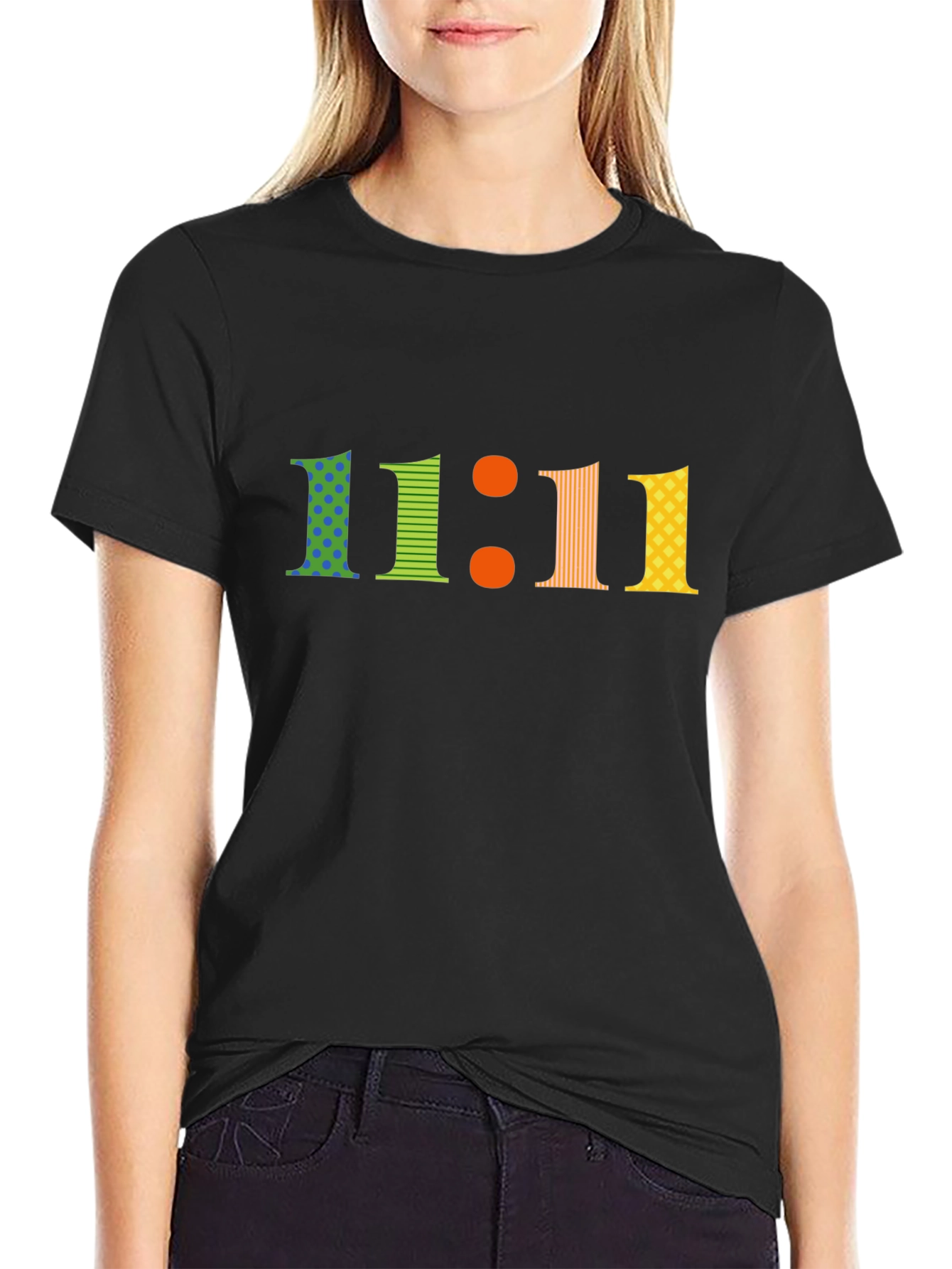 11:11 Graphic Print T-Shirt