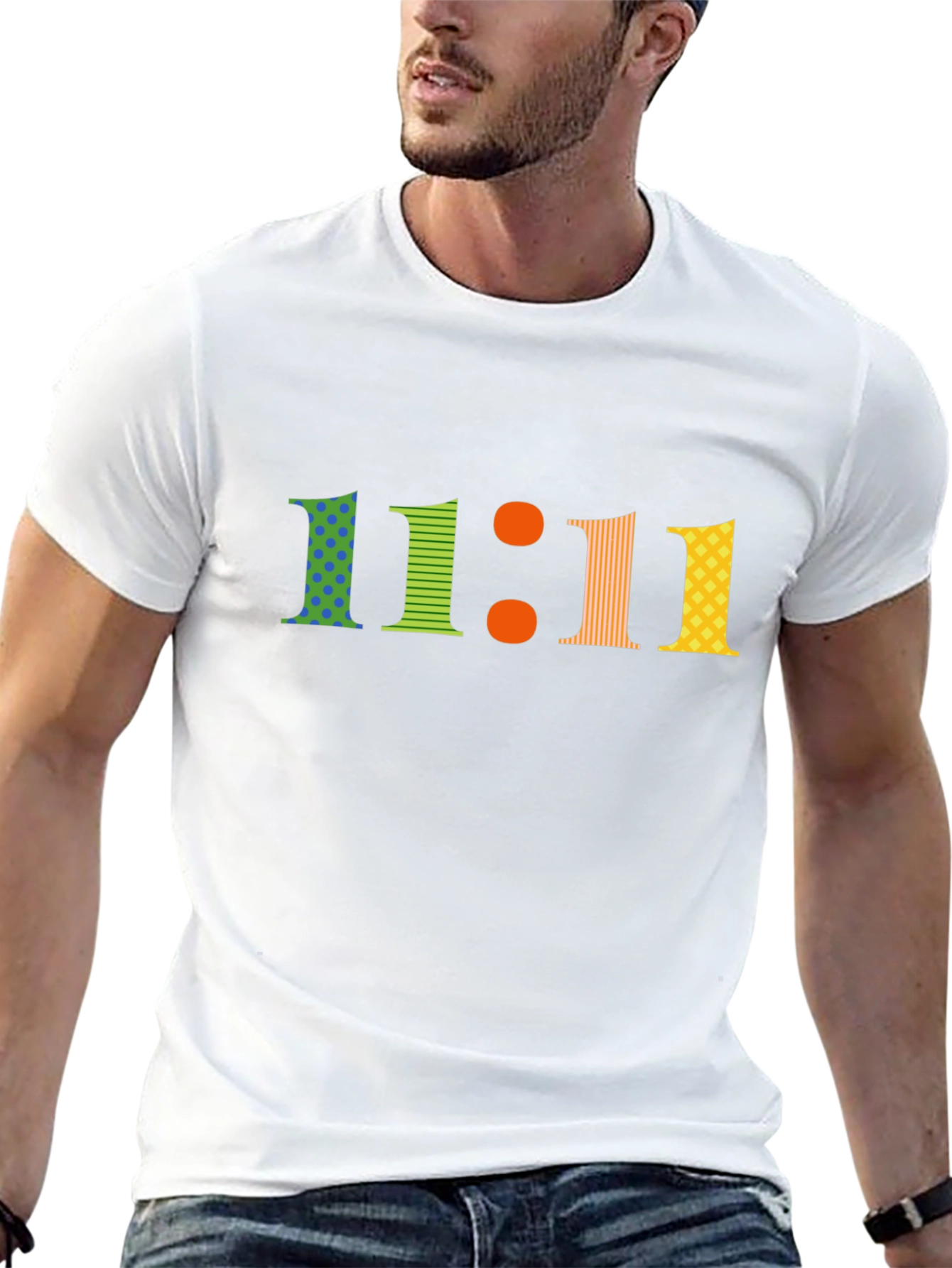 11:11 Graphic Print T-Shirt