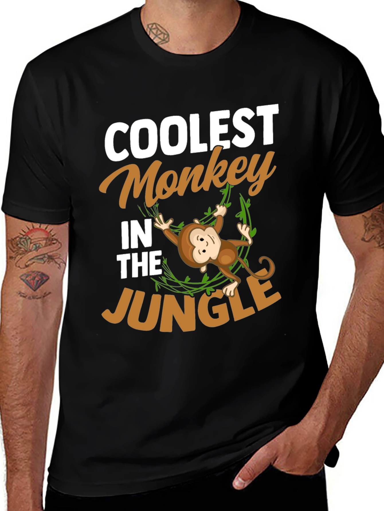 Coolest Monkey in the Jungle Graphic Tee