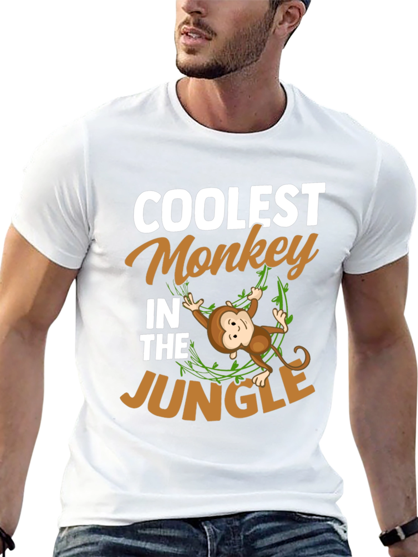 Coolest Monkey in the Jungle Graphic Tee
