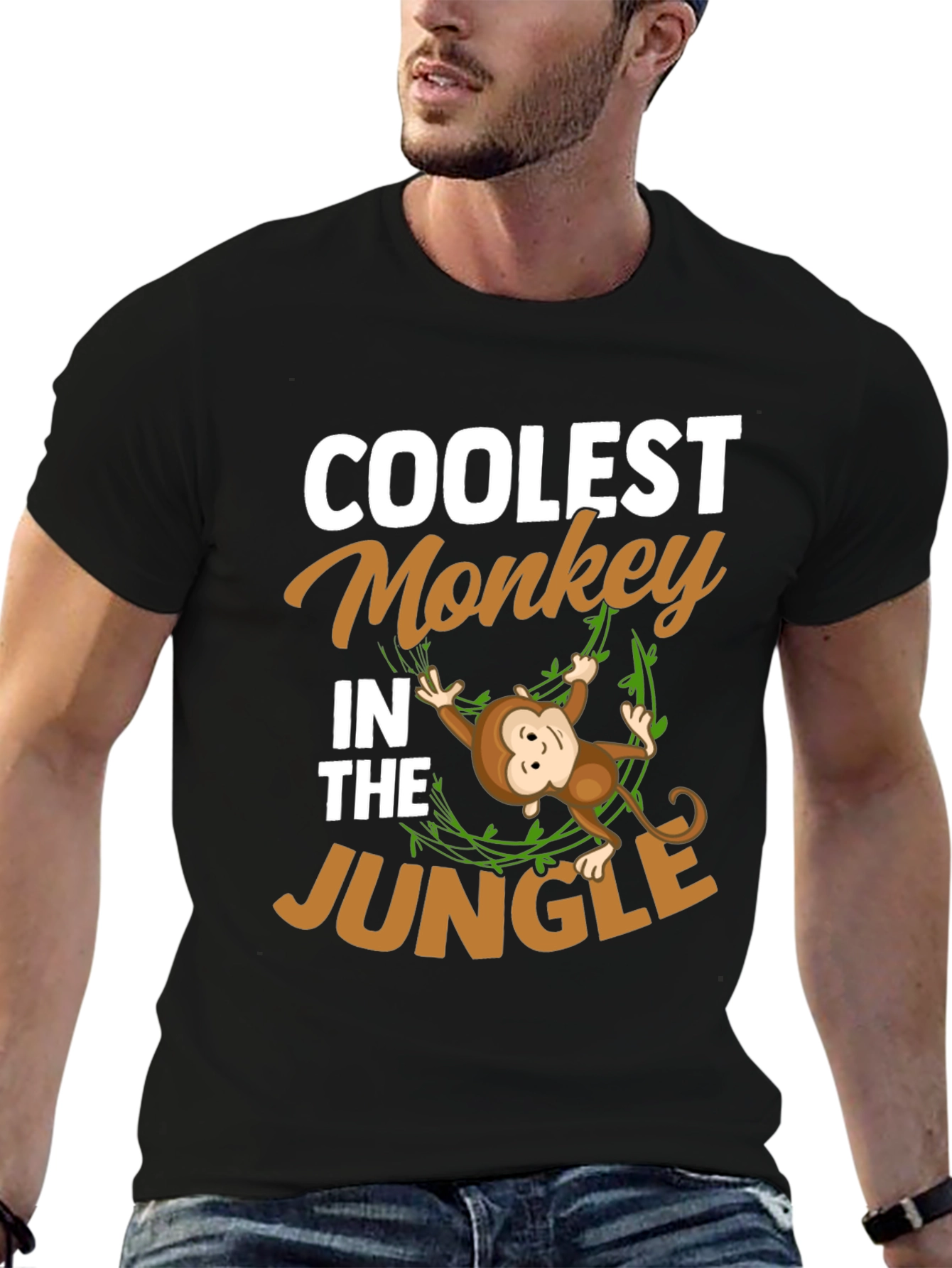 Coolest Monkey in the Jungle Graphic Tee