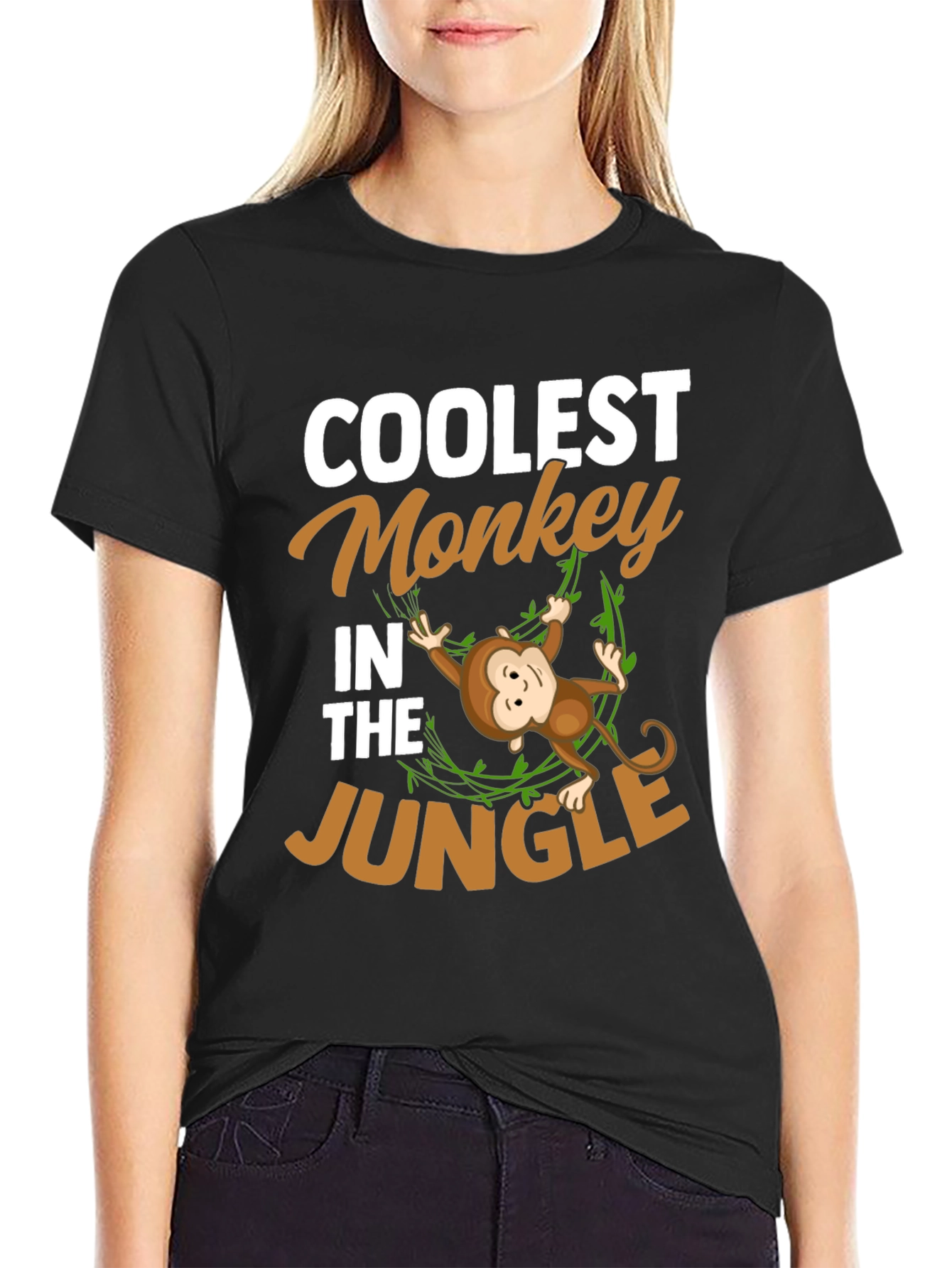 Coolest Monkey in the Jungle Graphic Tee