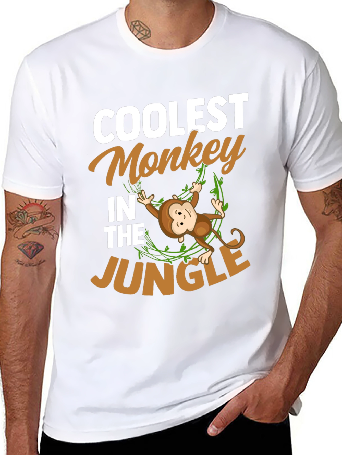 Coolest Monkey in the Jungle Graphic Tee