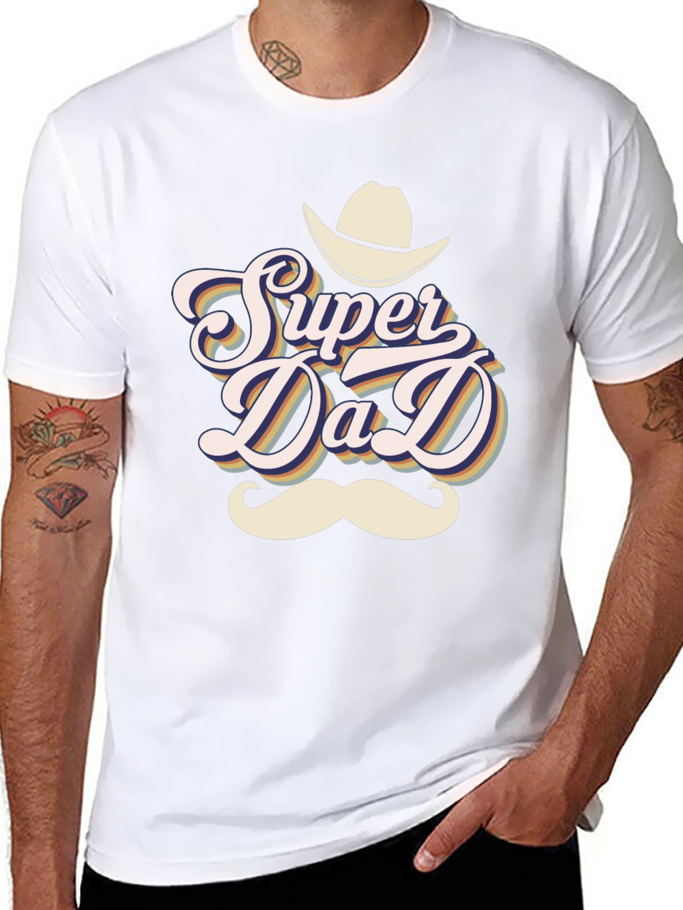 Super Dad Graphic Tee - Fathers Day Gift
