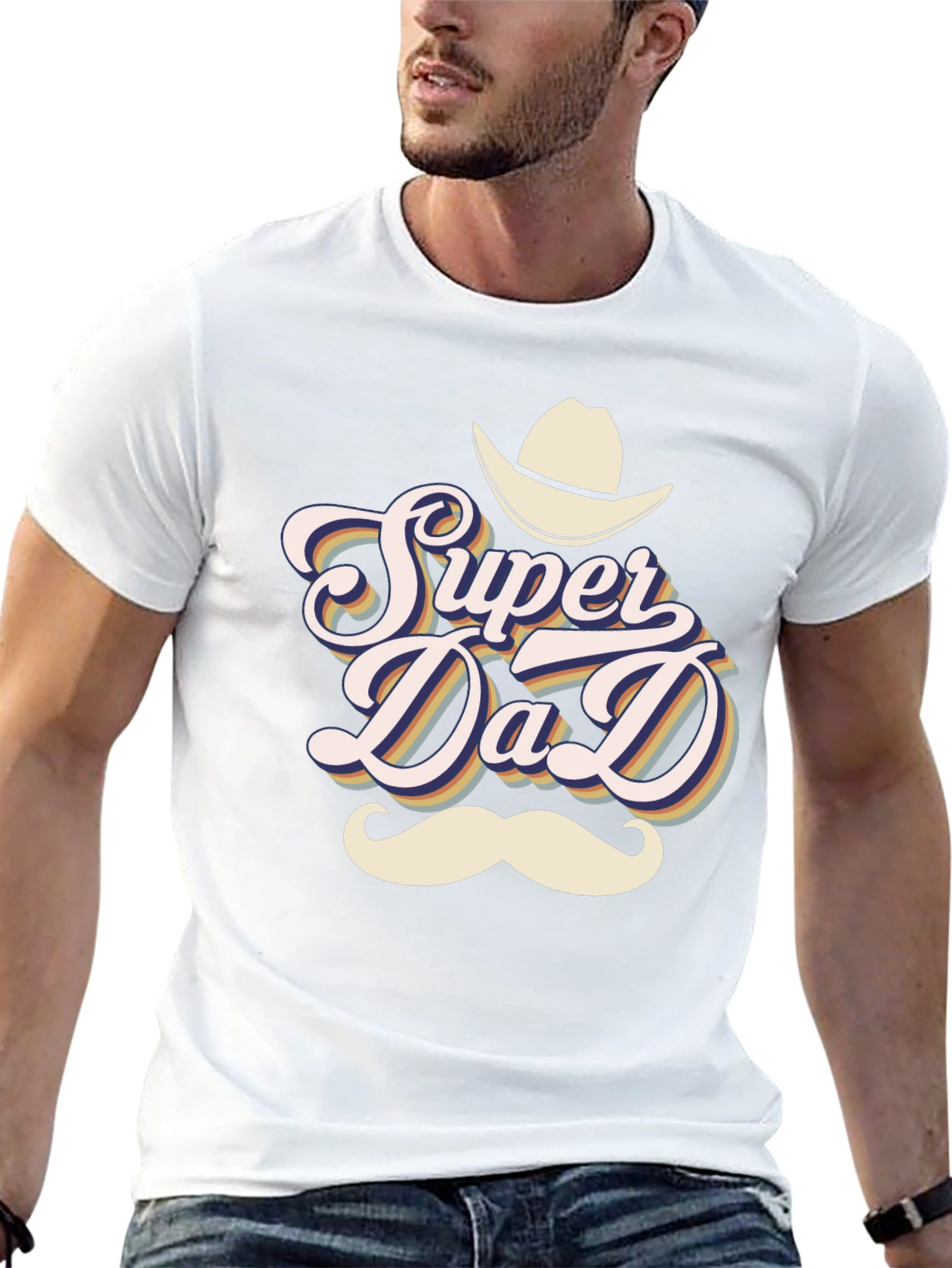Super Dad Graphic Tee - Fathers Day Gift