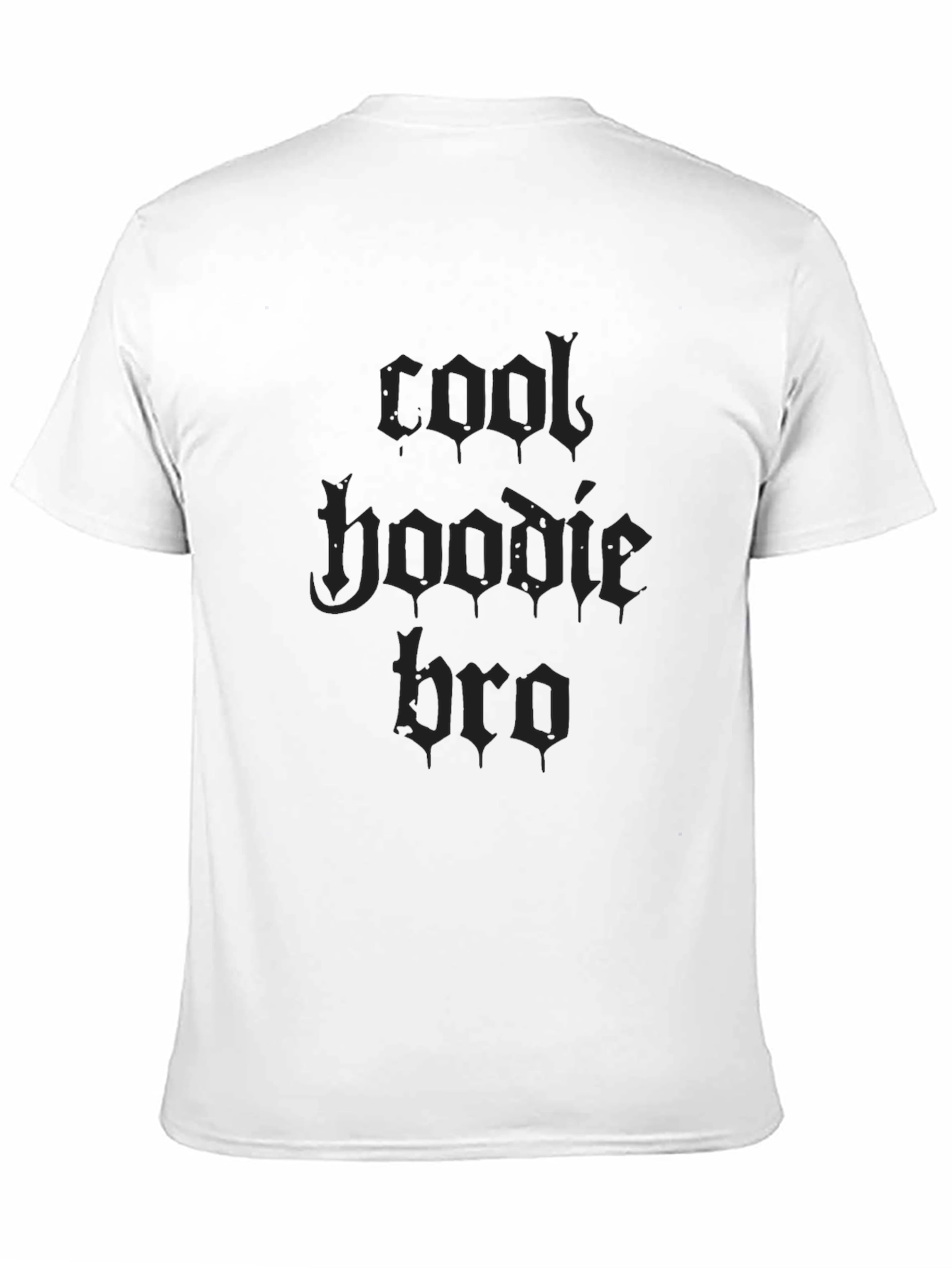 Cool Hoodie Bro Black T-Shirt