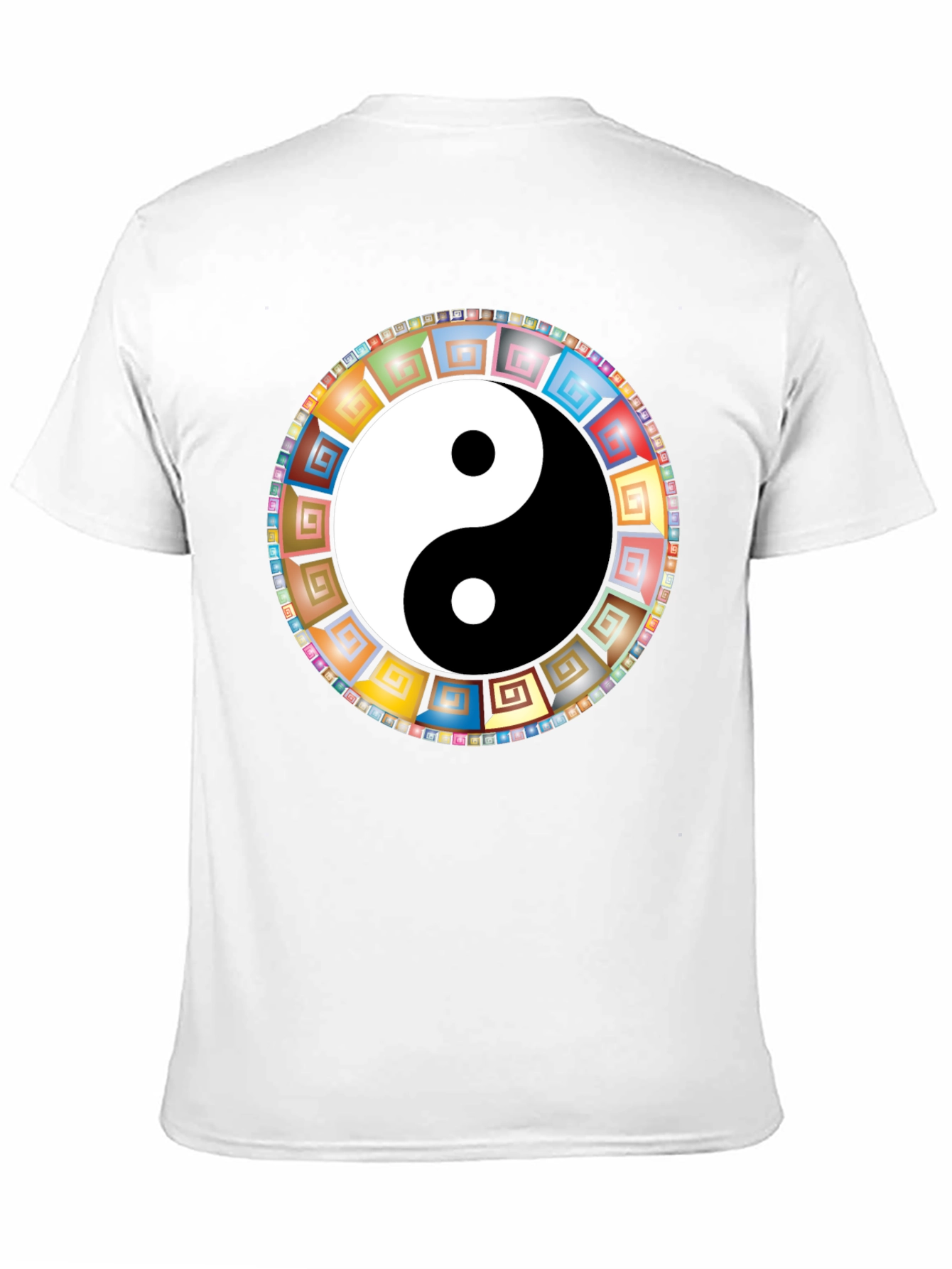 Yin Yang Mandala Graphic Tee
