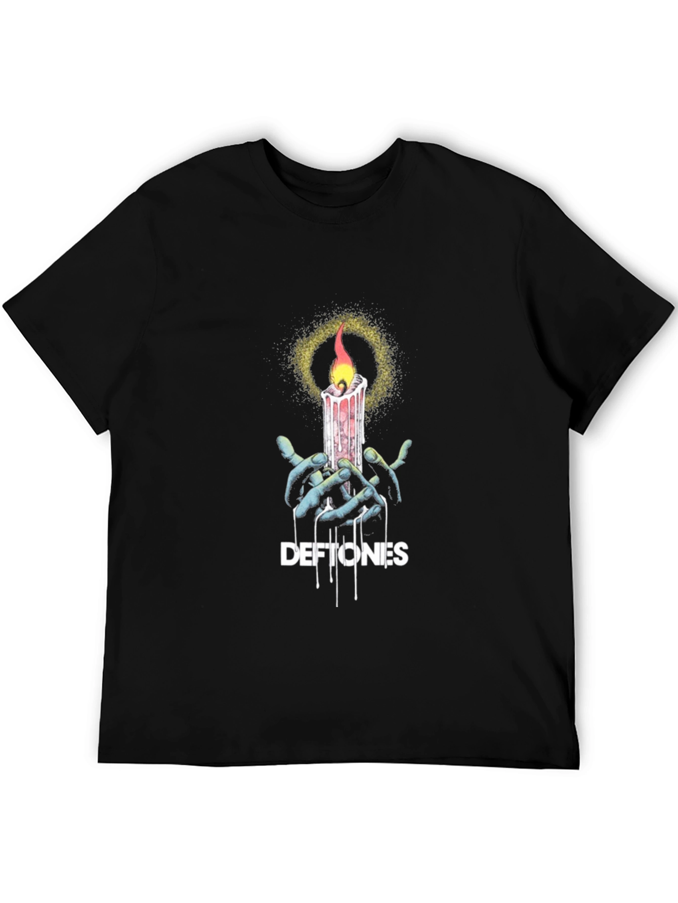 Deftones Candle T-Shirt - Black