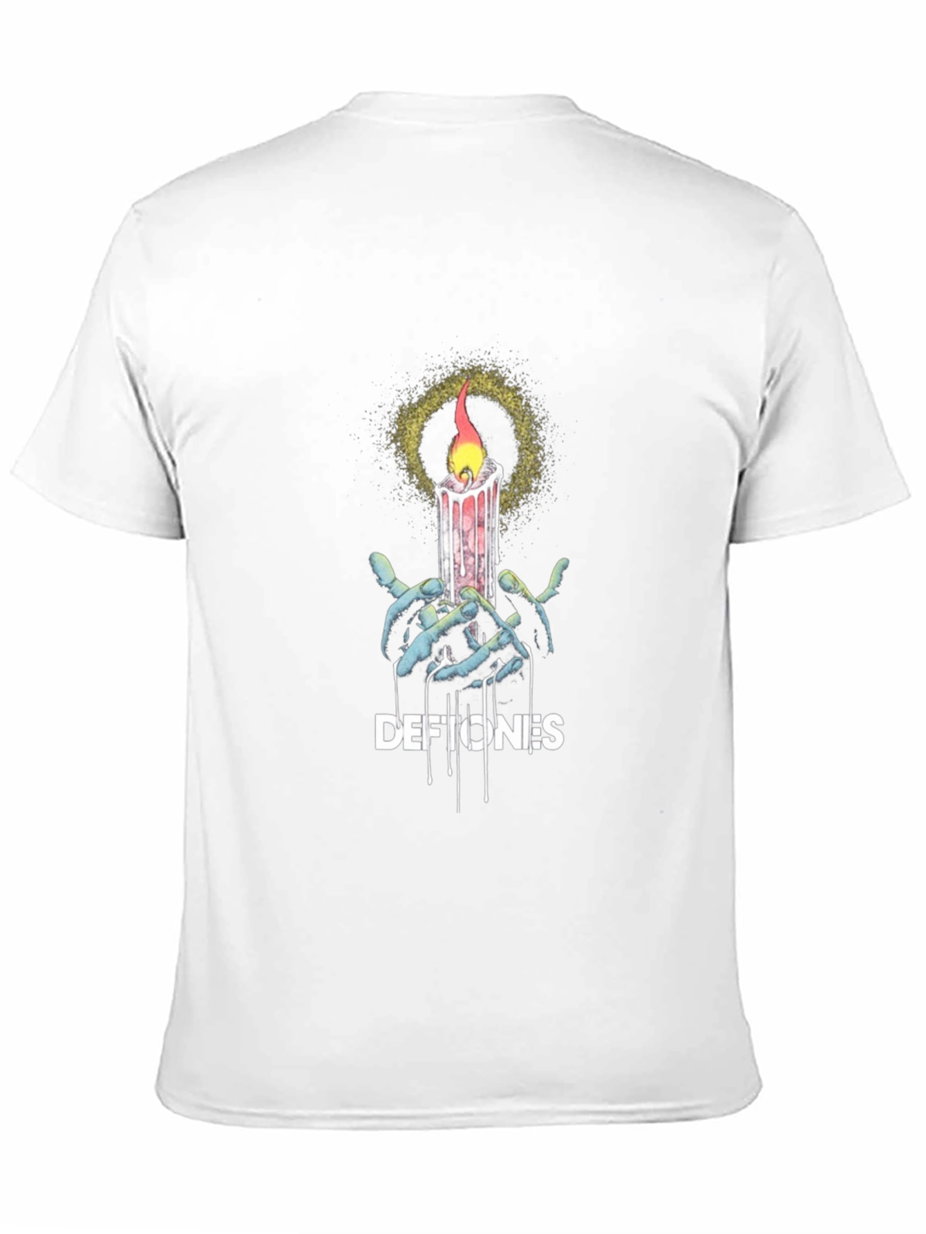 Deftones Candle T-Shirt - Black