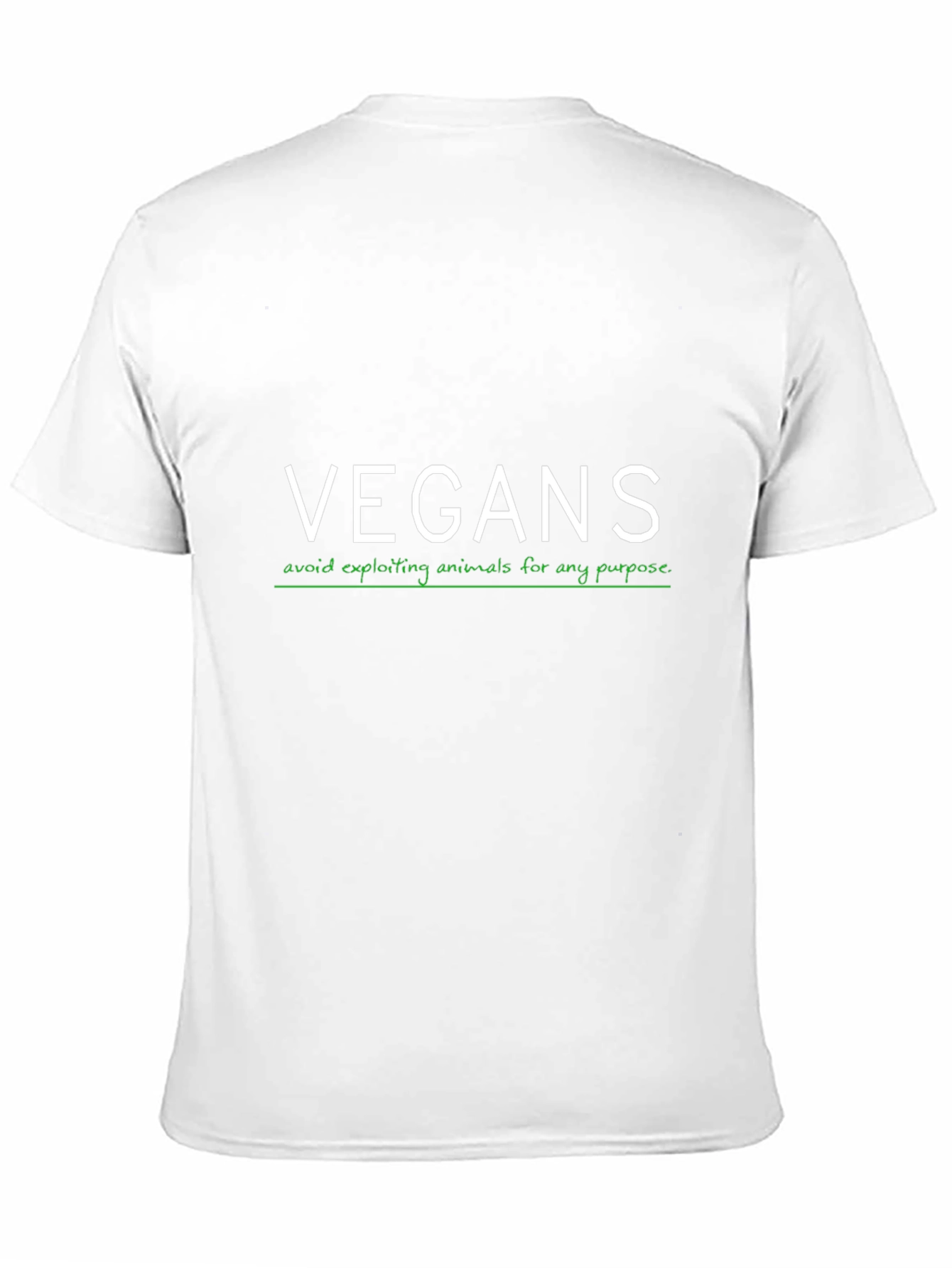 Vegan Statement T-Shirt - Cruelty-Free Lifestyle