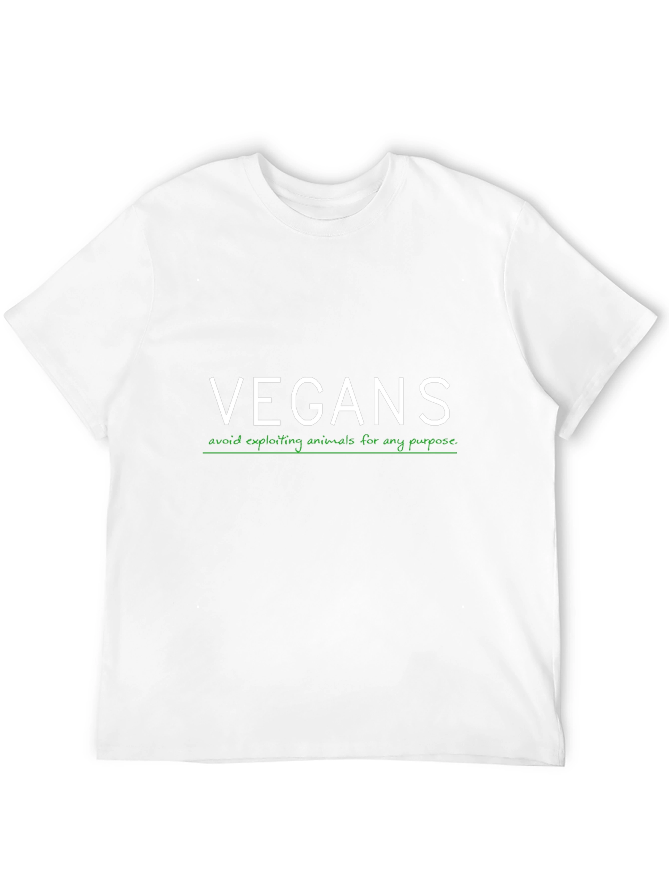 Vegan Statement T-Shirt - Cruelty-Free Lifestyle