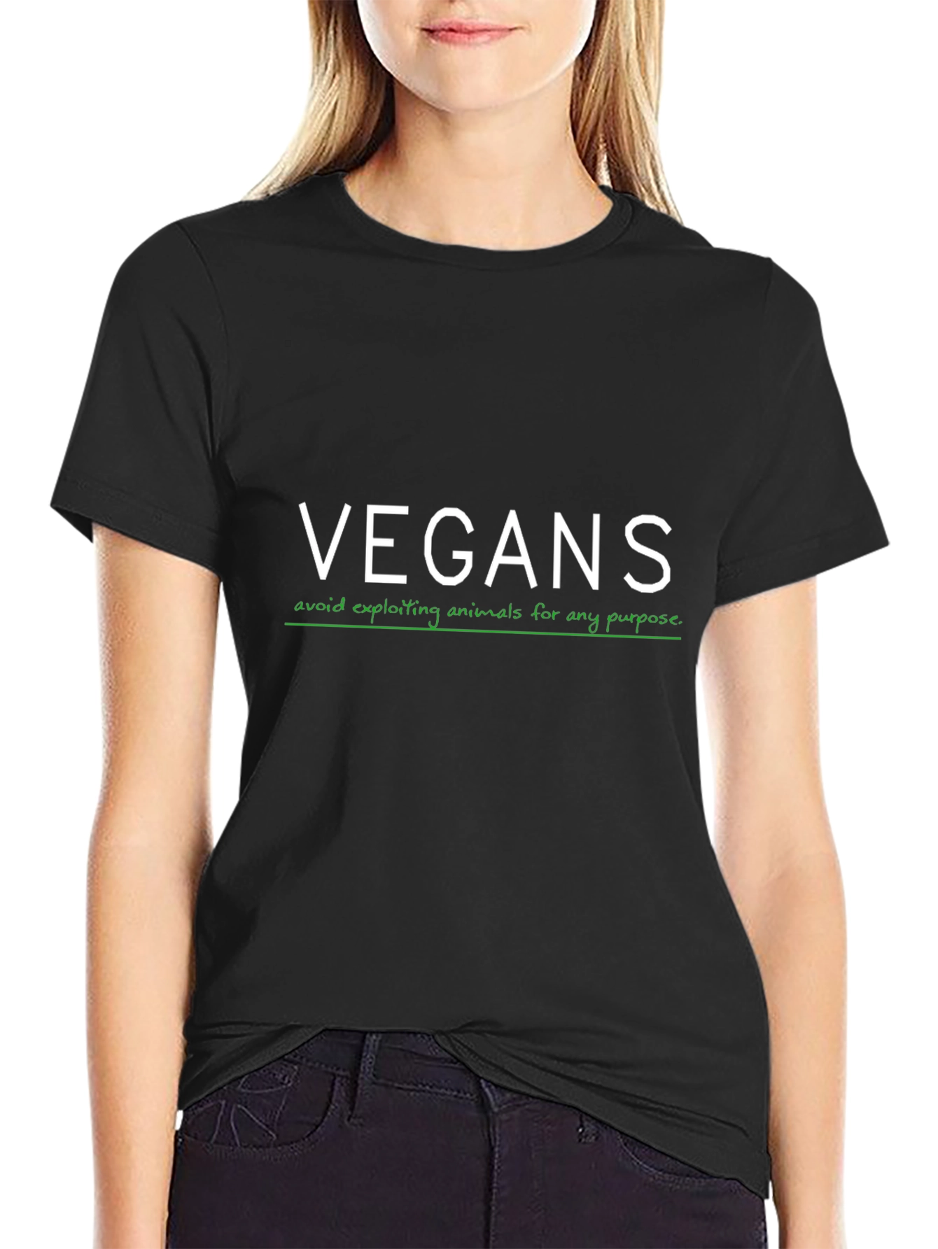 Vegan Statement T-Shirt - Cruelty-Free Lifestyle