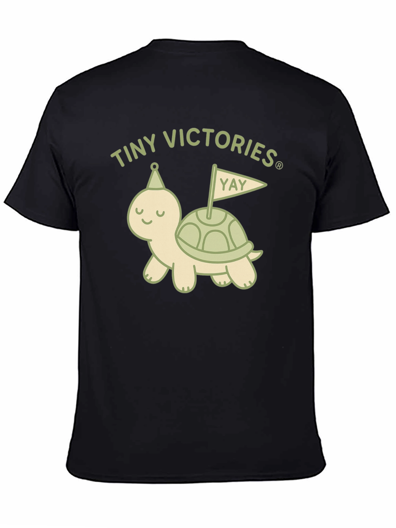 Tiny Victories Turtle Graphic T-Shirt