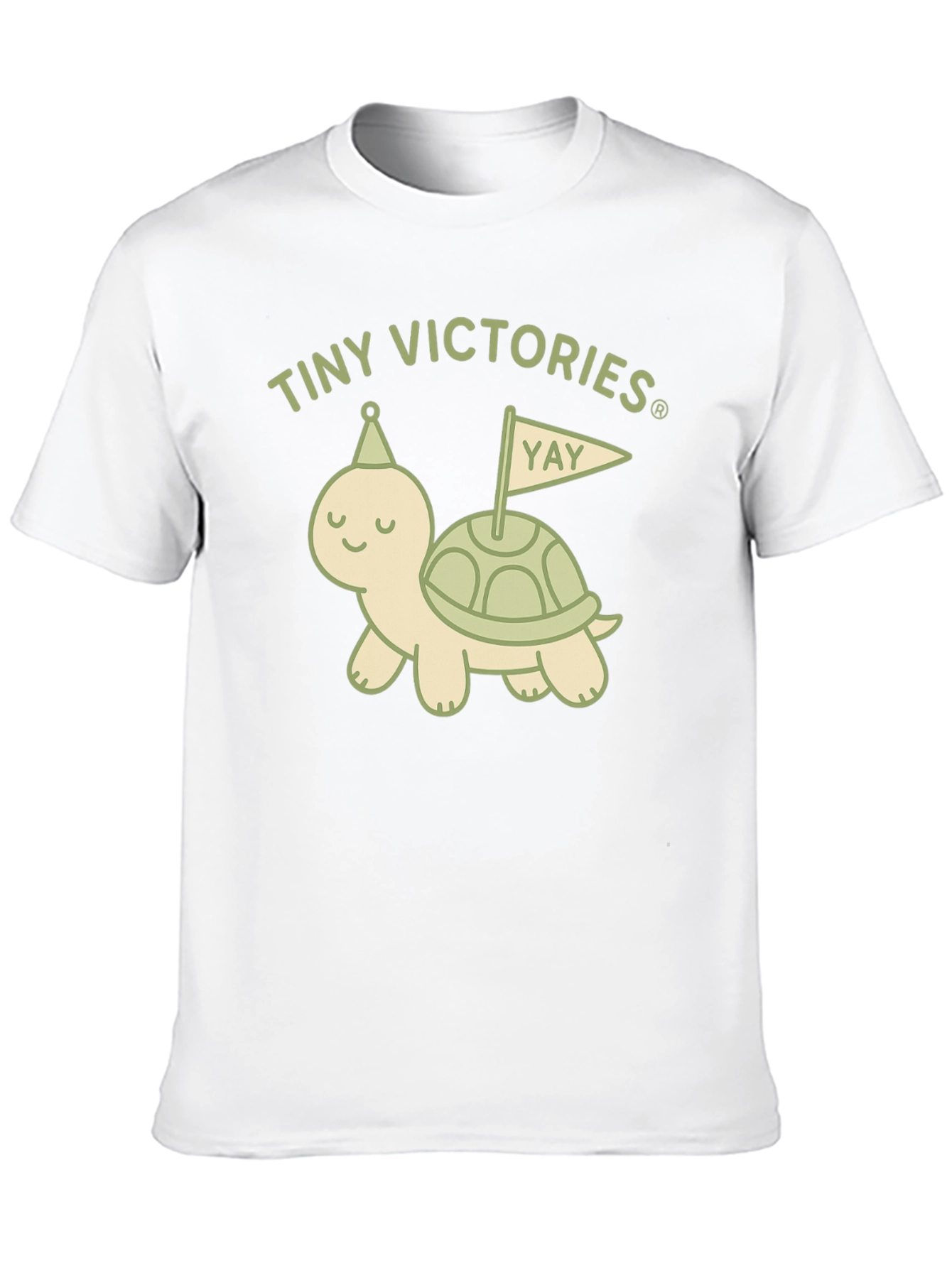 Tiny Victories Turtle Graphic T-Shirt