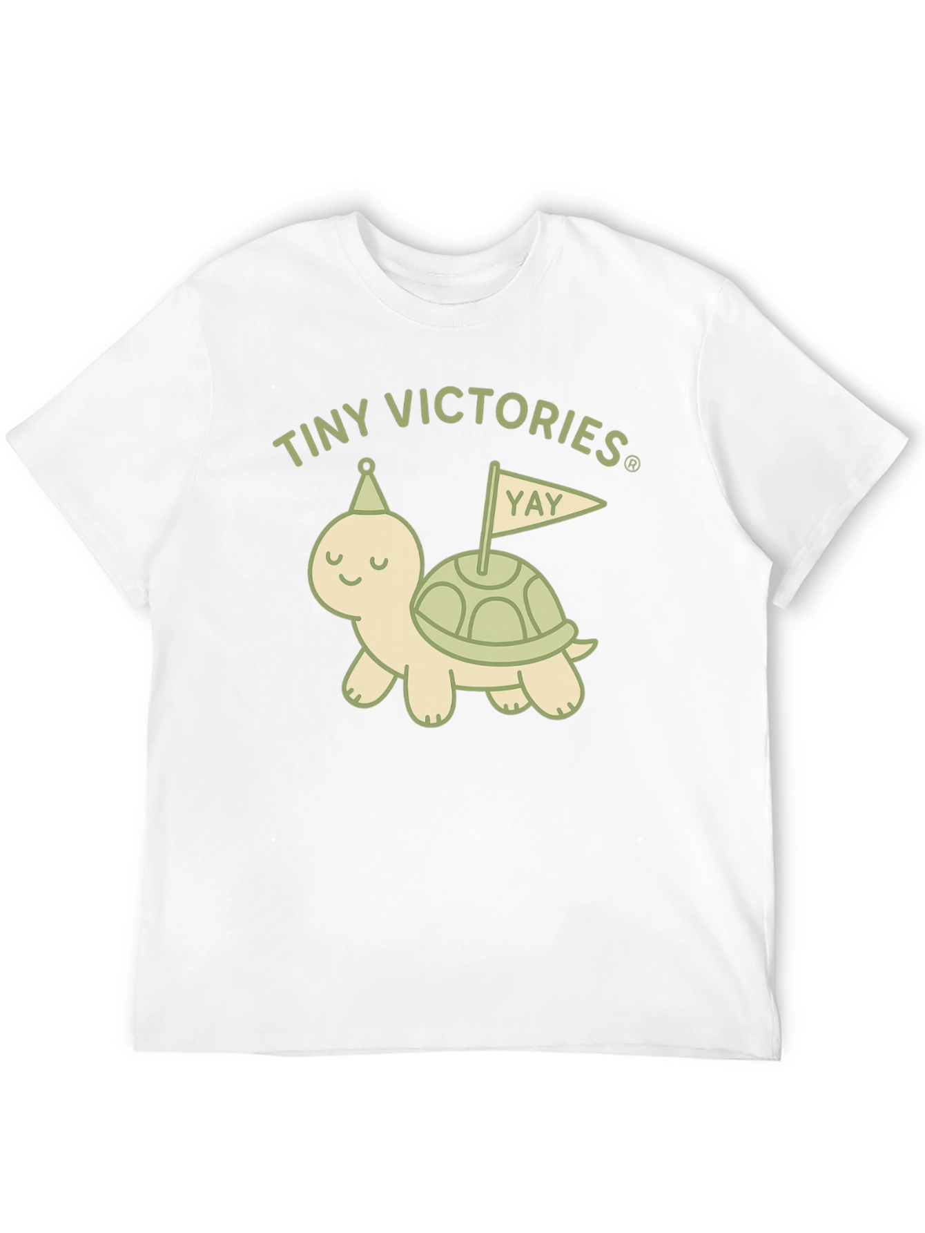 Tiny Victories Turtle Graphic T-Shirt