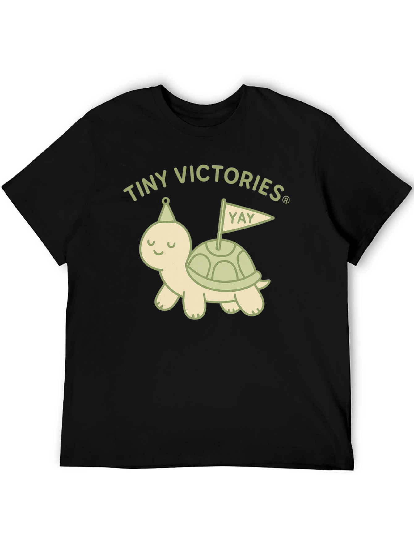 Tiny Victories Turtle Graphic T-Shirt