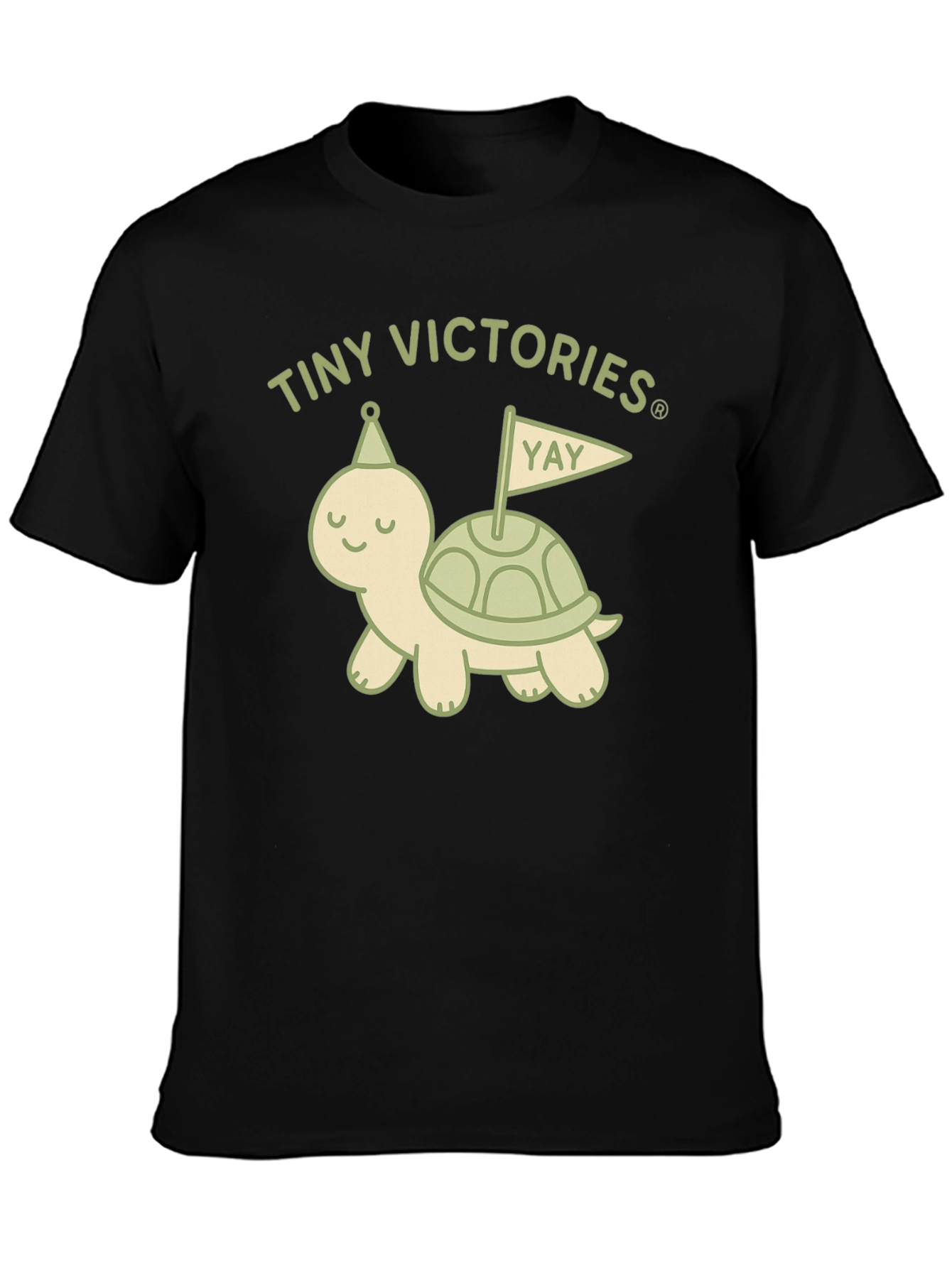 Tiny Victories Turtle Graphic T-Shirt
