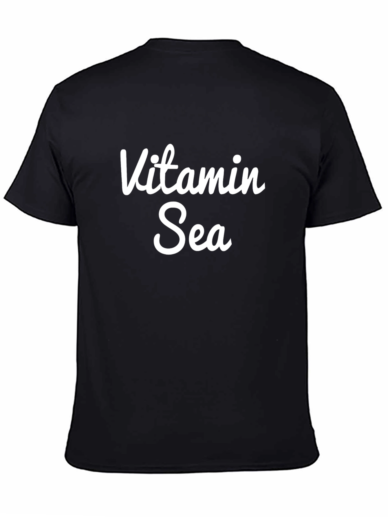 Vitamin Sea Black T-Shirt