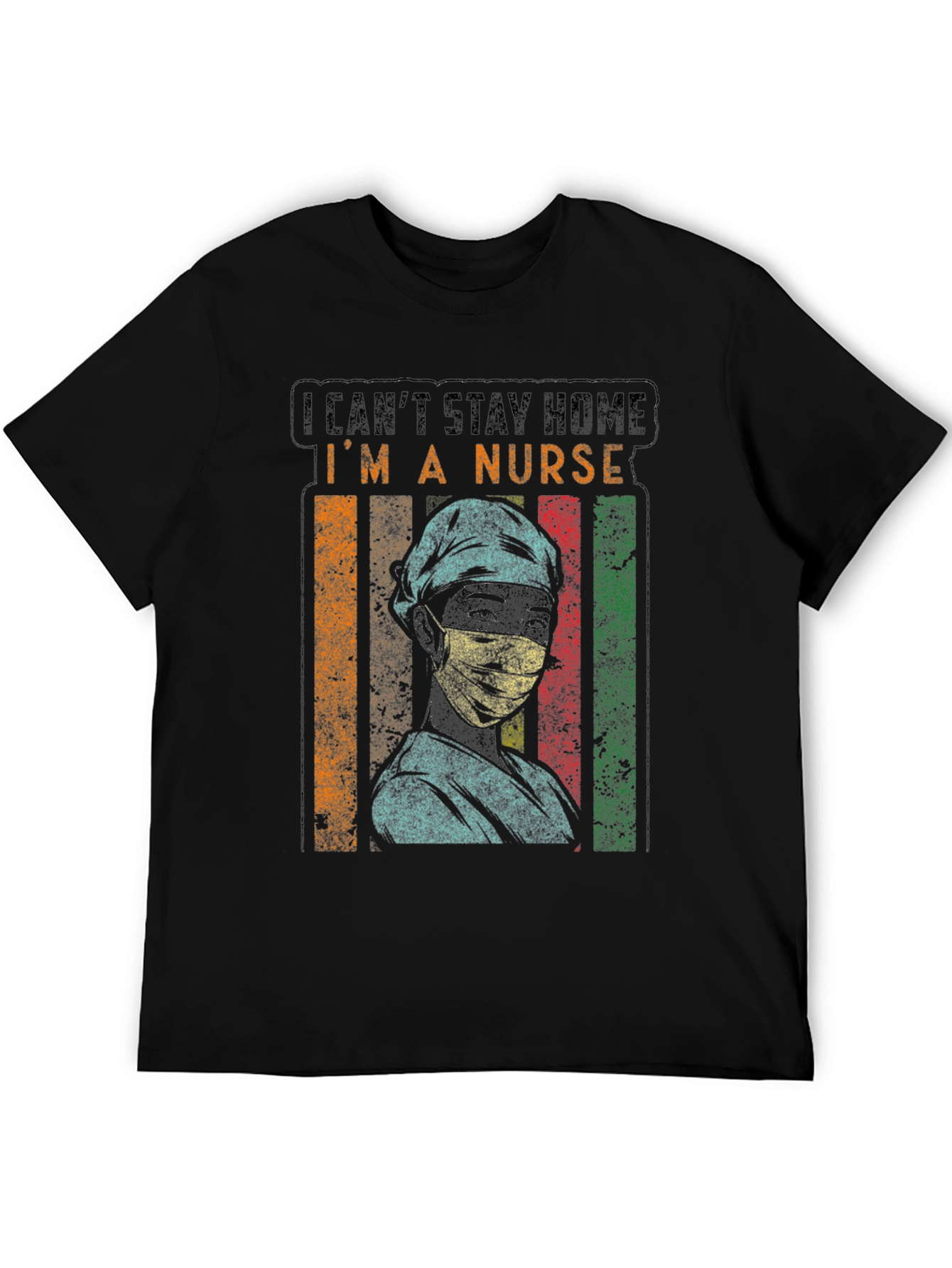 Im A Nurse Black Graphic T-Shirt