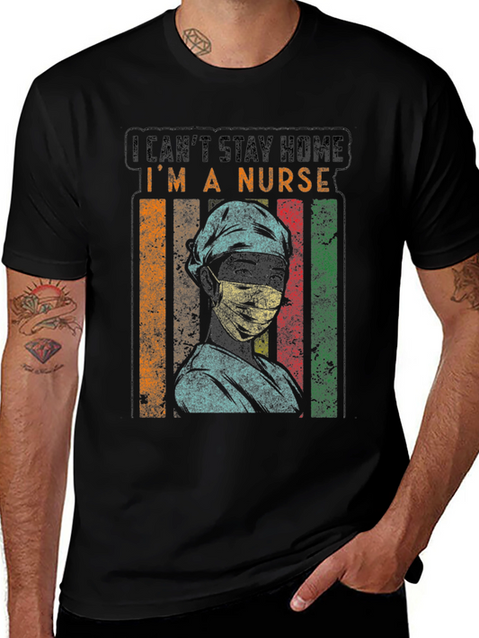 Im A Nurse Black Graphic T-Shirt