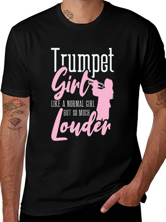 Trumpet Girl T-Shirt - Loud & Proud!