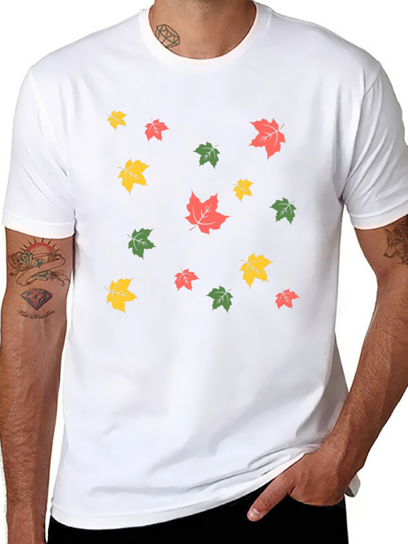 Fall Leaves T-Shirt - Autumn Style