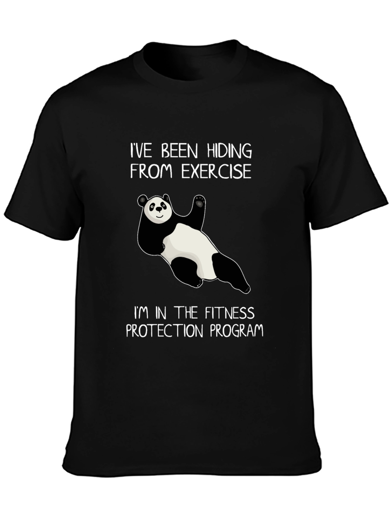 Fitness Protection Panda Graphic Tee