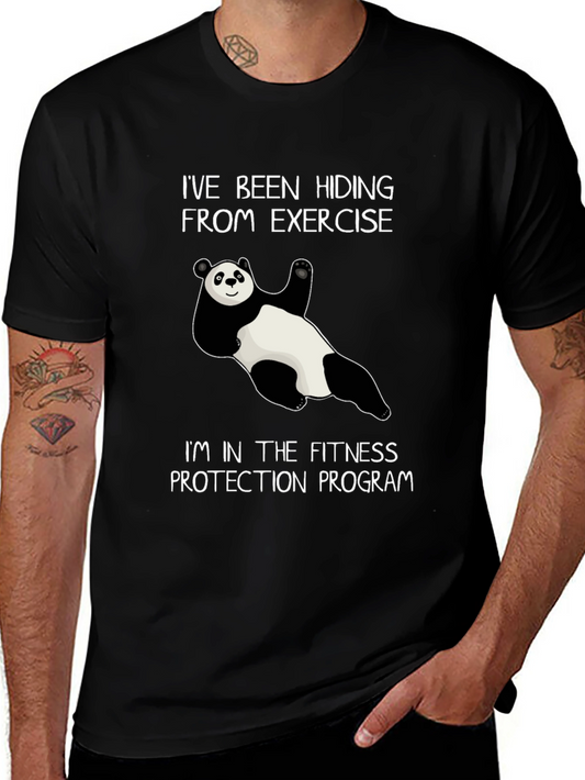 Fitness Protection Panda Graphic Tee