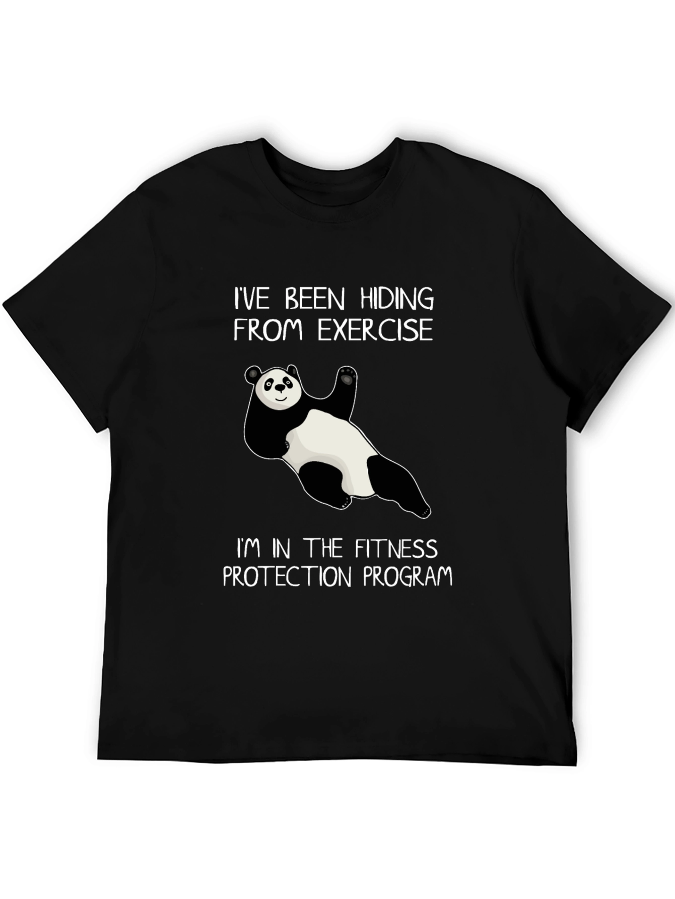 Fitness Protection Panda Graphic Tee