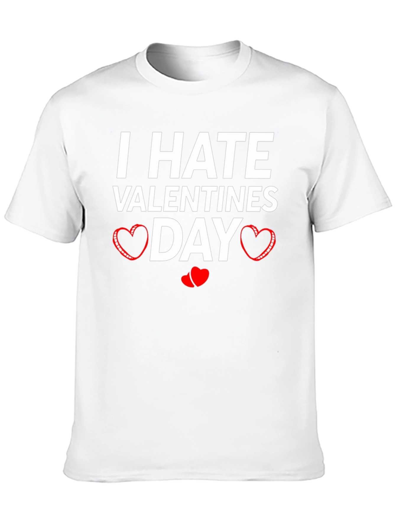 I Hate Valentines Day Graphic Tee