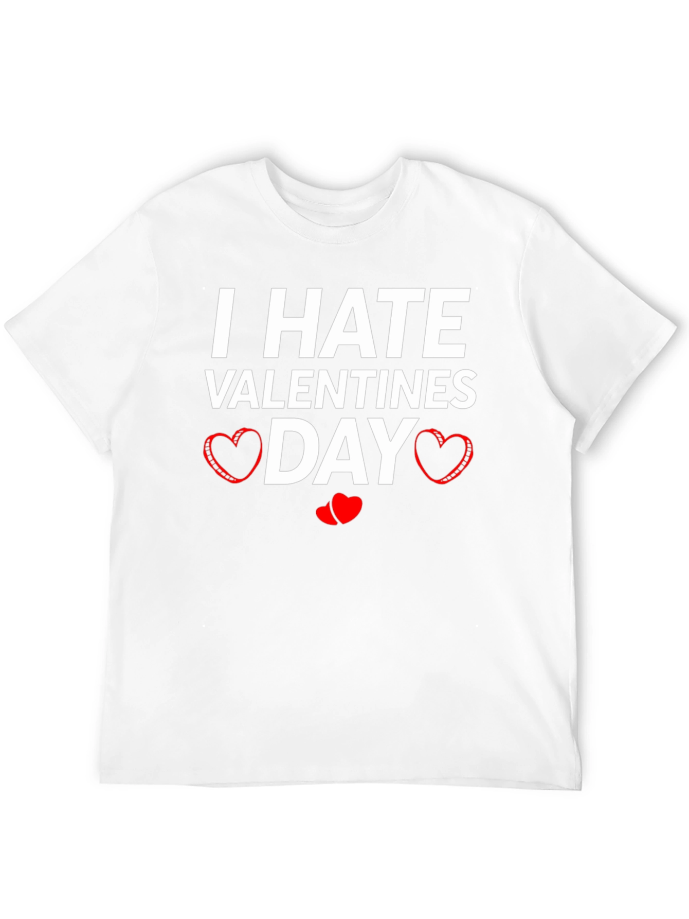 I Hate Valentines Day Graphic Tee