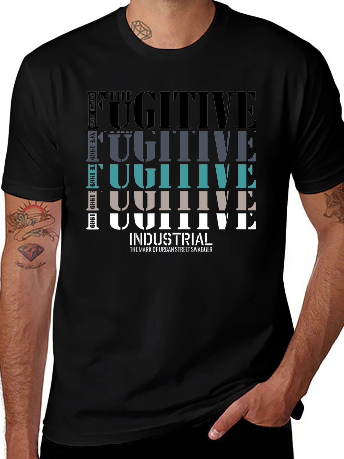 The Fugitive Industrial Graphic Tee