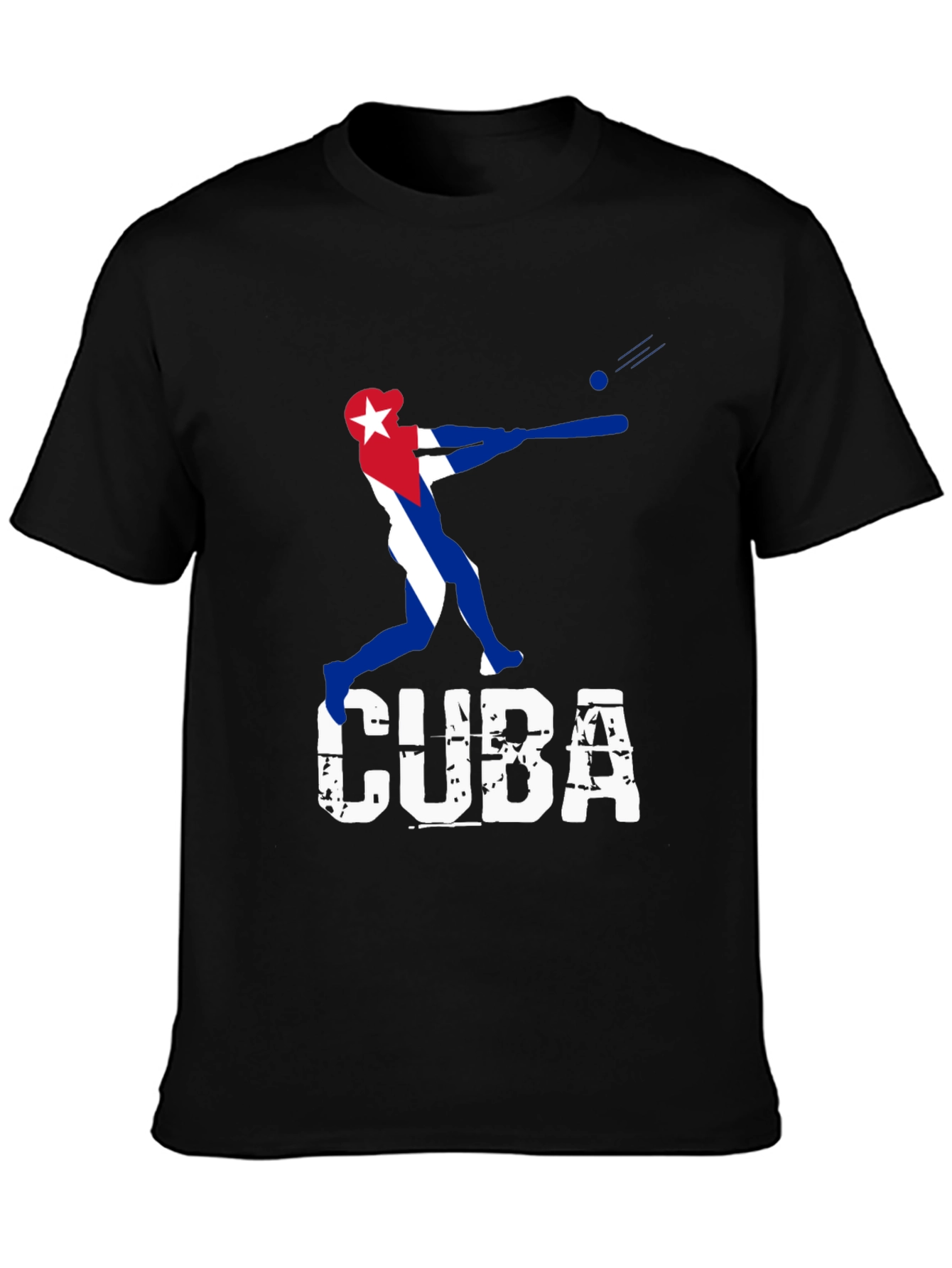 Cuba Baseball Graphic Tee