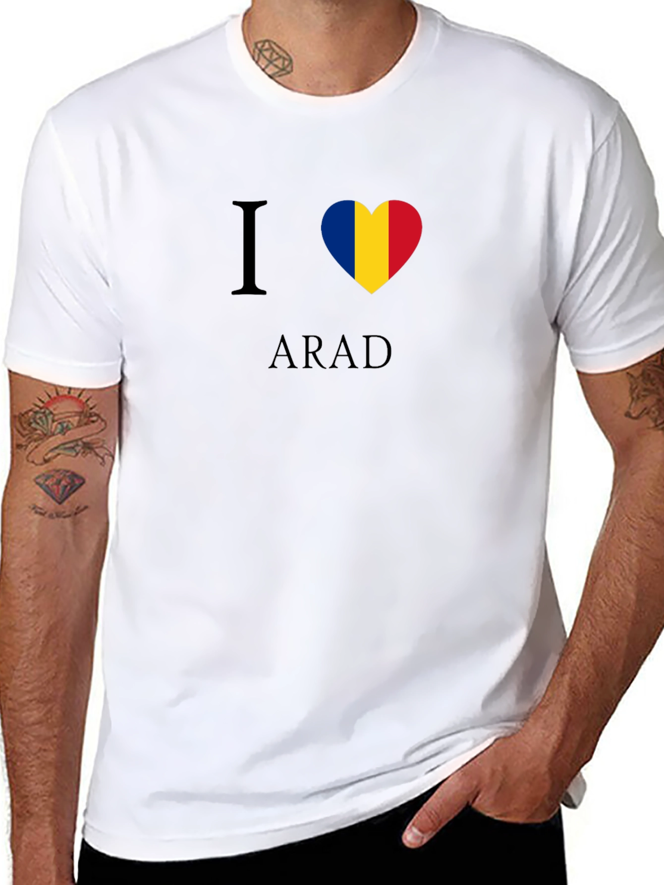 I Heart Arad Romania T-Shirt